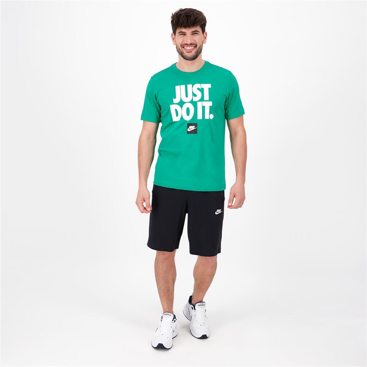 Nike Just Do It - verde - Camiseta Hombre