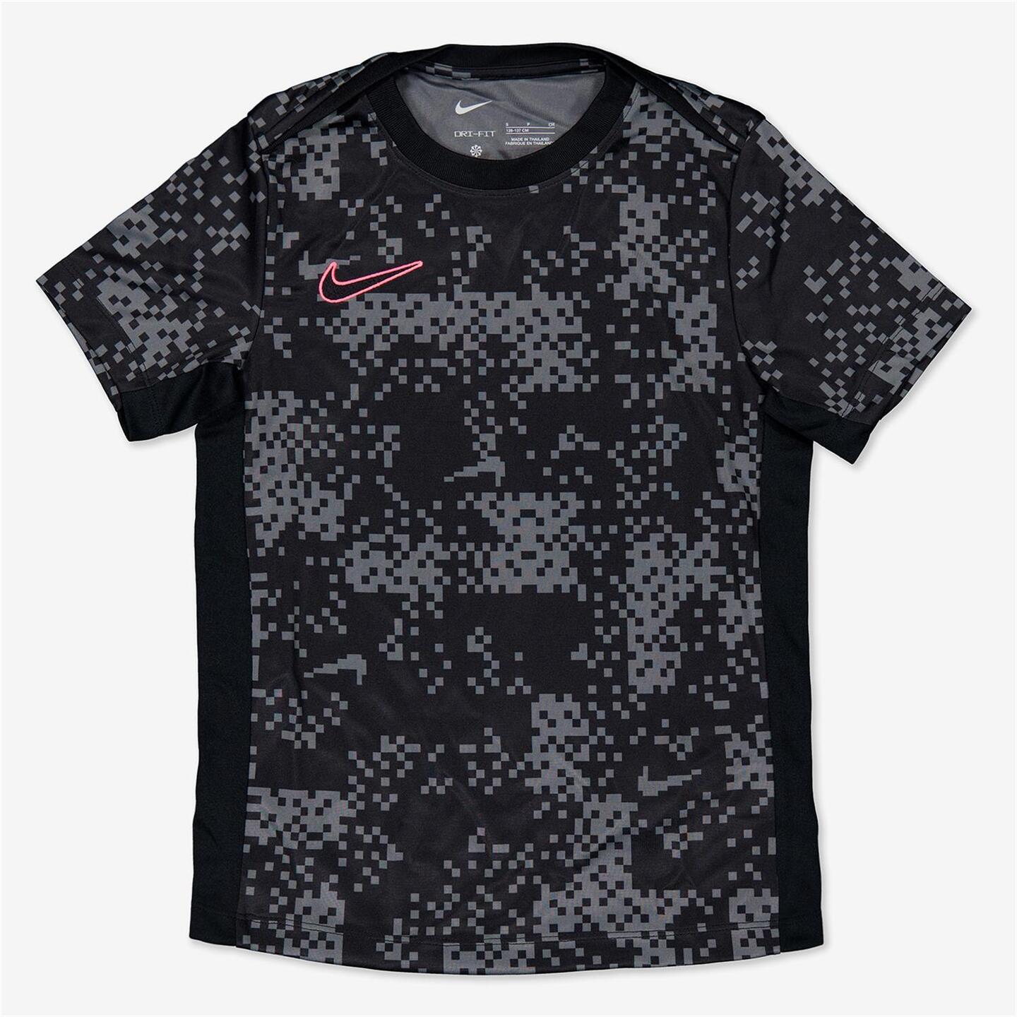 Nike Academy Graphic - gris - T-shirt Futebol Rapaz