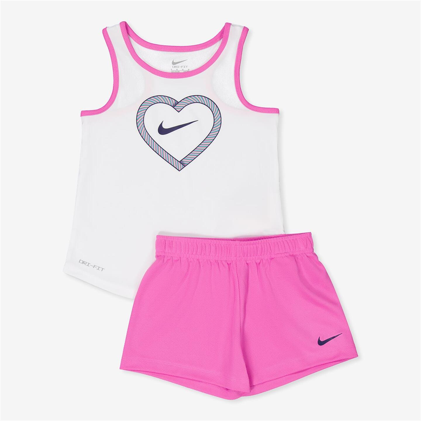 Conjunto Nike - blanco - Conjunto Menina