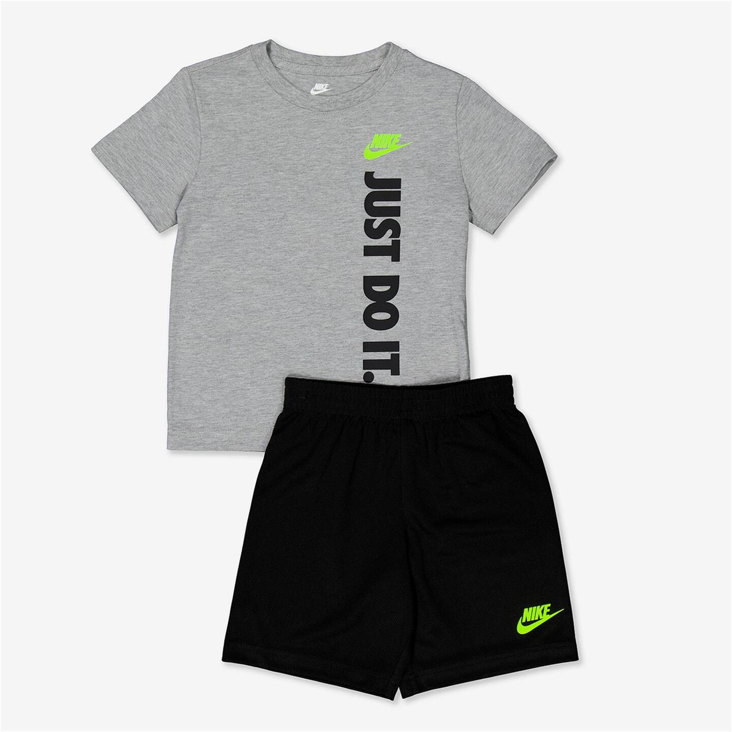 Conjunto Nike - negro - Conjunto Deportivo Niño