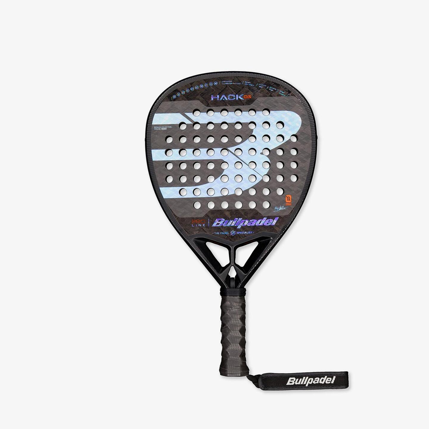 Bullpadel Hack 03 24 - negro - Pala Pádel