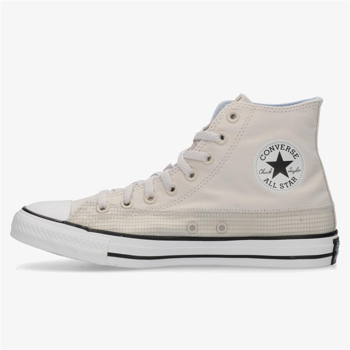 Converse altas grises best sale