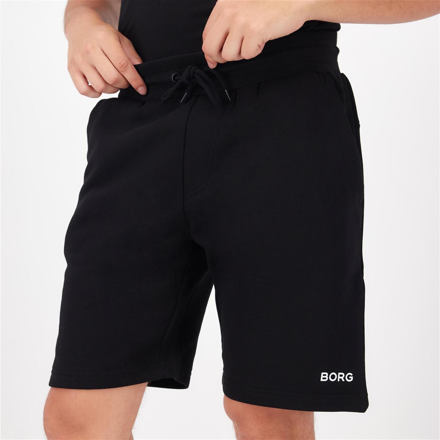 Pantalon Bjorn Borg Negro Pantalon Corto Hombre Sprinter