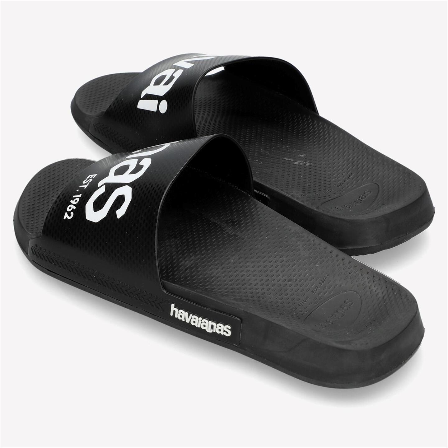 Chinelos Slide Havaianas - negro - Chinelos Pala Homem