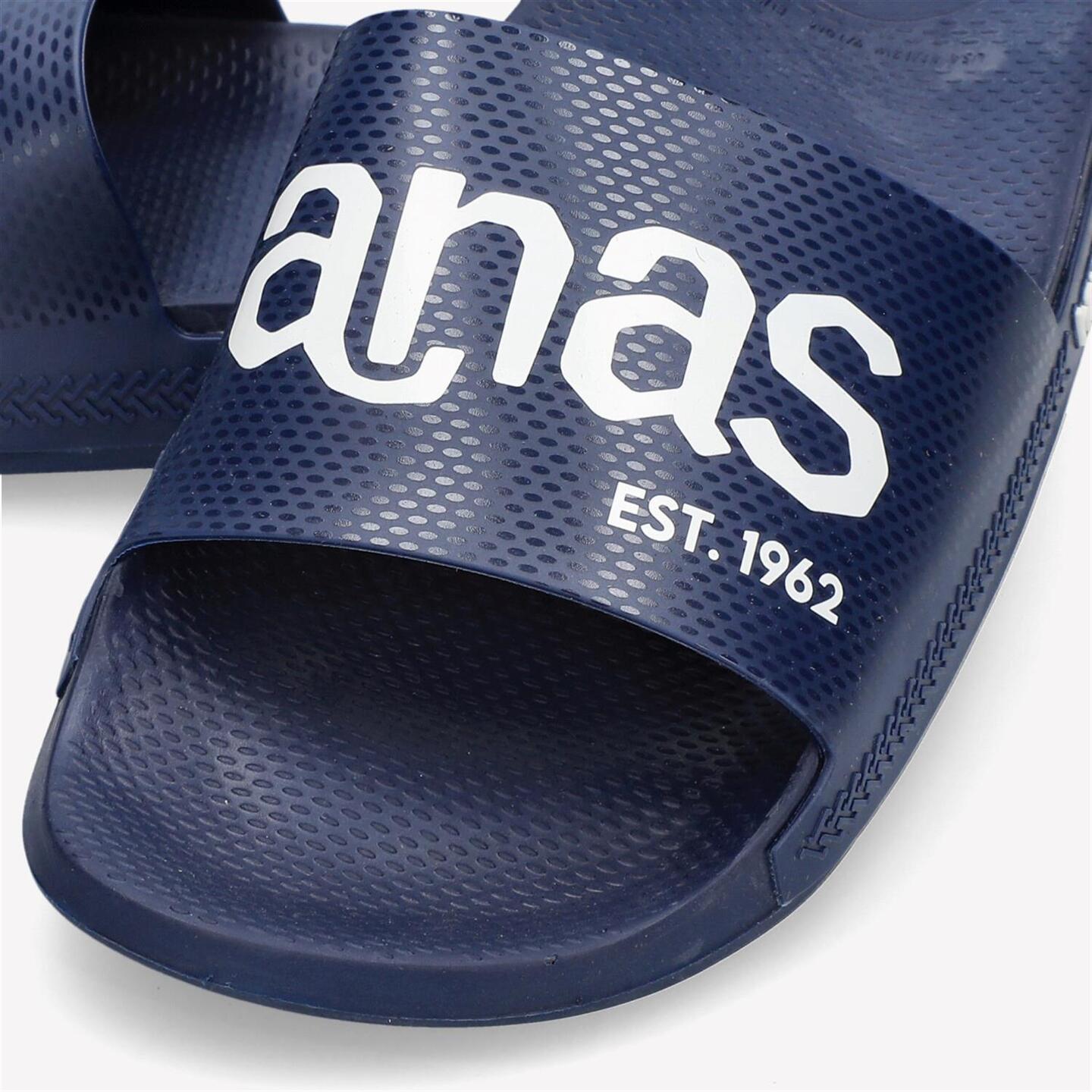 Chanclas Playa Havaianas - azul - Chanclas Pala Slide Hombre