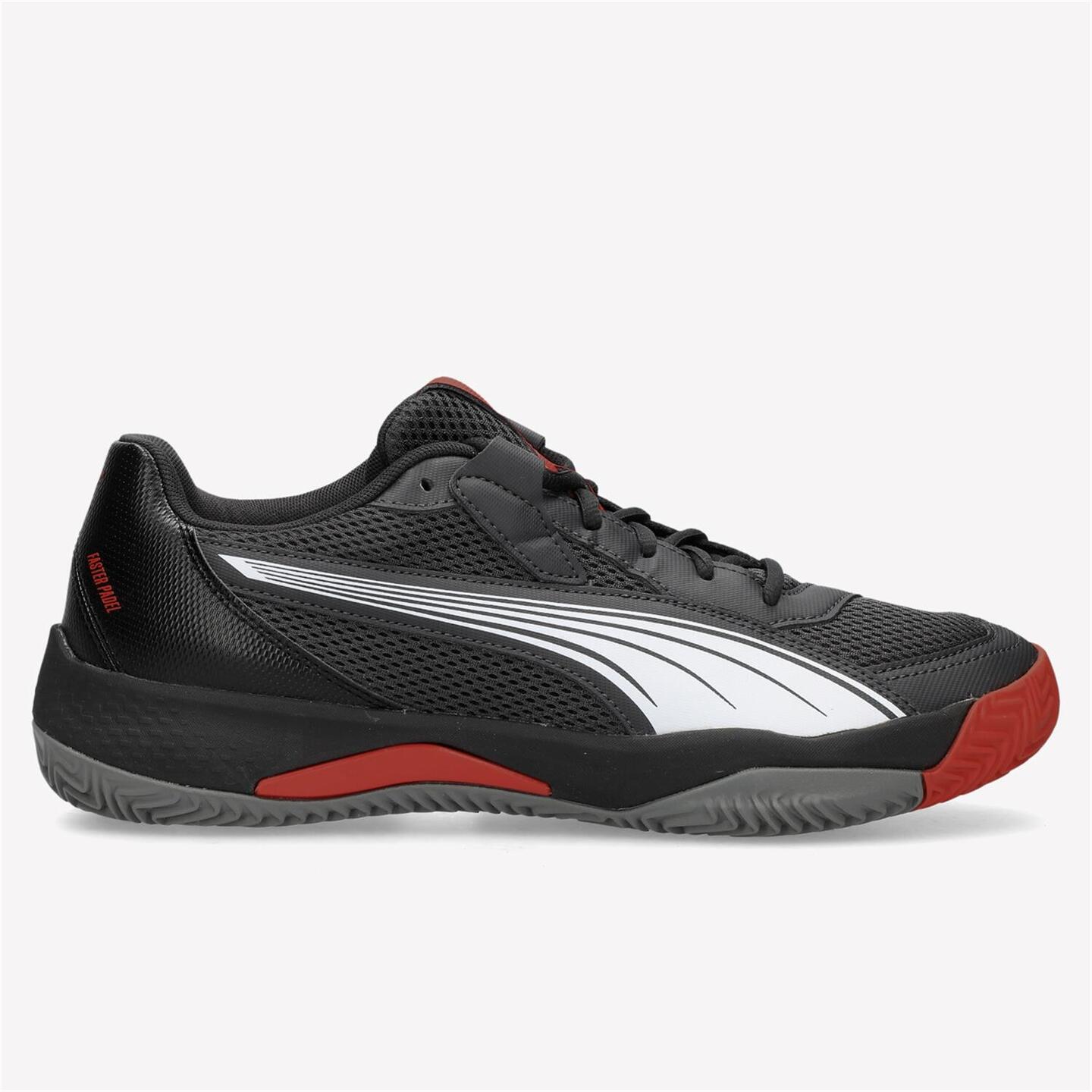 Puma Nova Court - negro - Sapatilhas Padel Homem