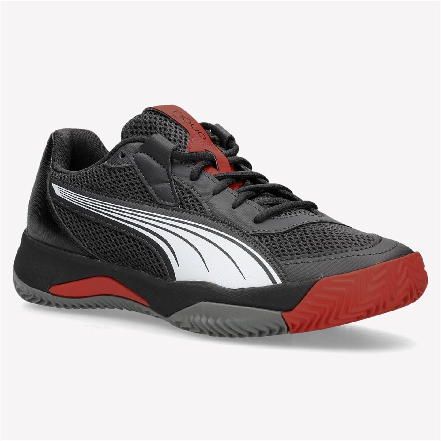 Puma Nova Court - negro - Sapatilhas Padel Homem