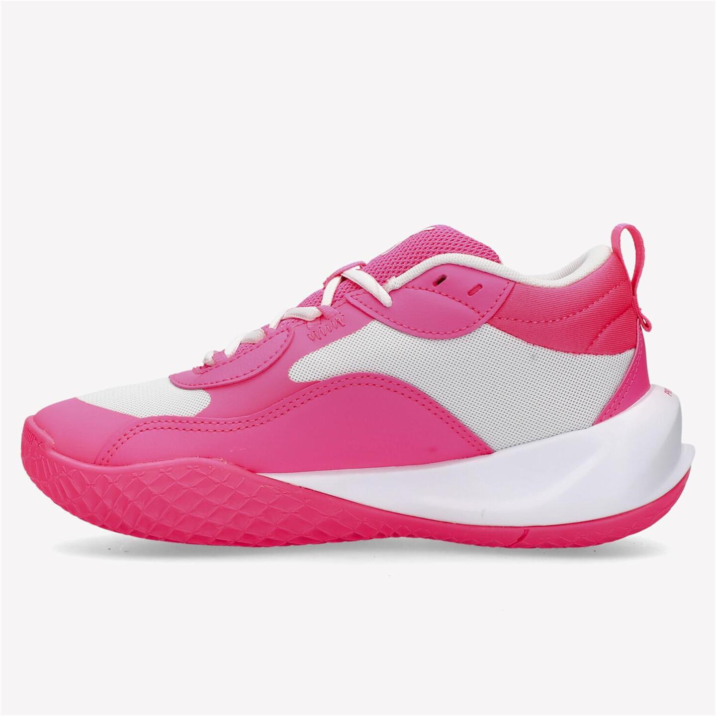 Puma Playmaker - blanco - Sapatilhas Basquetebol Júnior