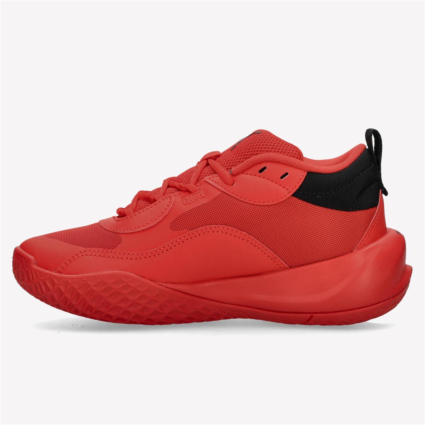 Puma Playmaker - rojo - Sapatilhas Basquetebol Júnior