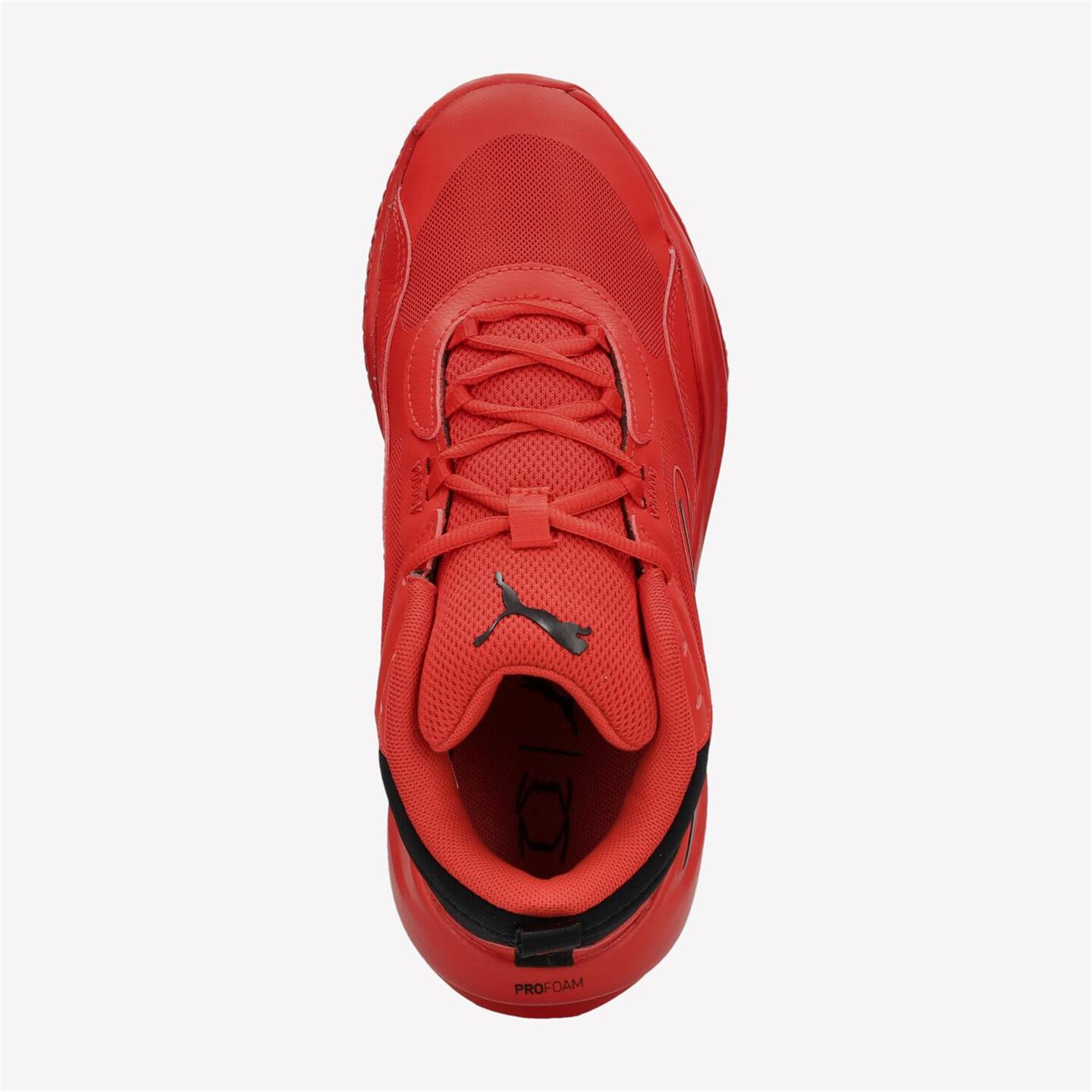 Puma Playmaker - rojo - Sapatilhas Basquetebol Júnior