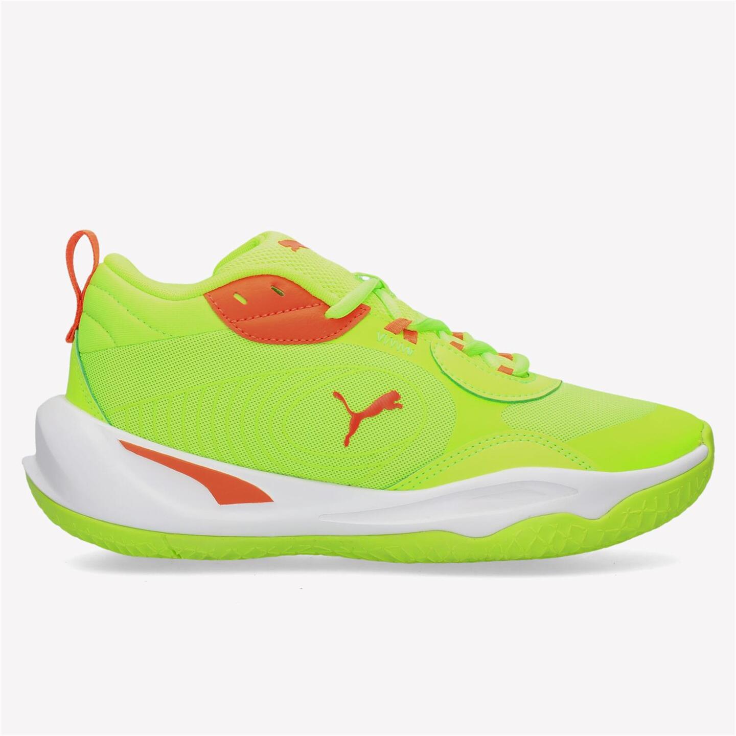 Puma Playmaker - verde - Zapatillas Baloncesto Junior