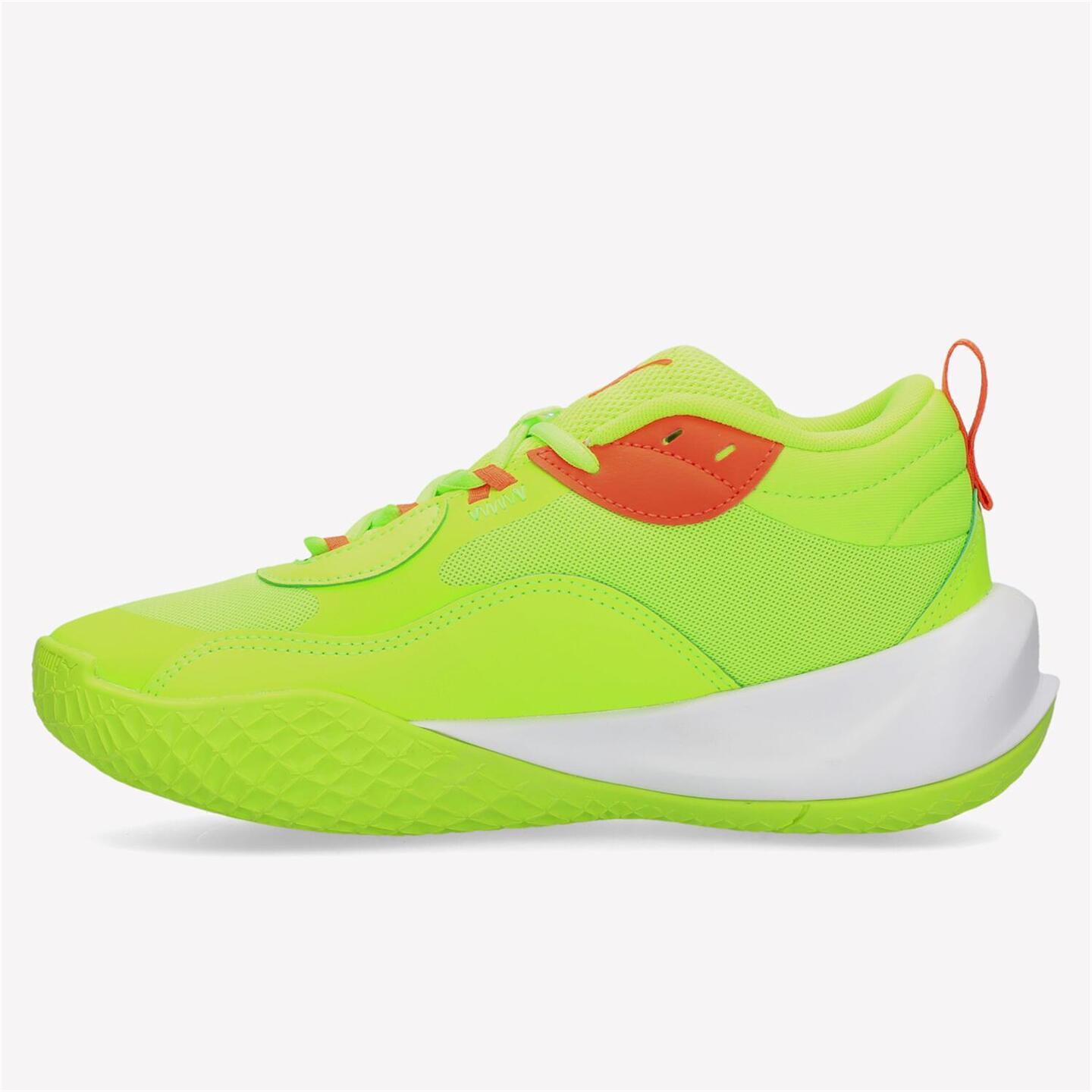 Puma Playmaker - verde - Zapatillas Baloncesto Junior