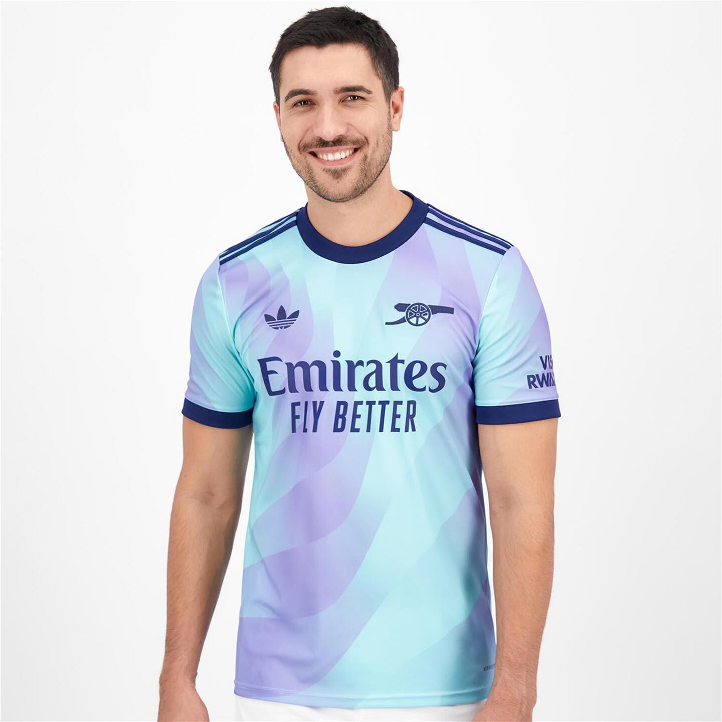 Camiseta Arsenal - azul - Camiseta Fútbol Hombre