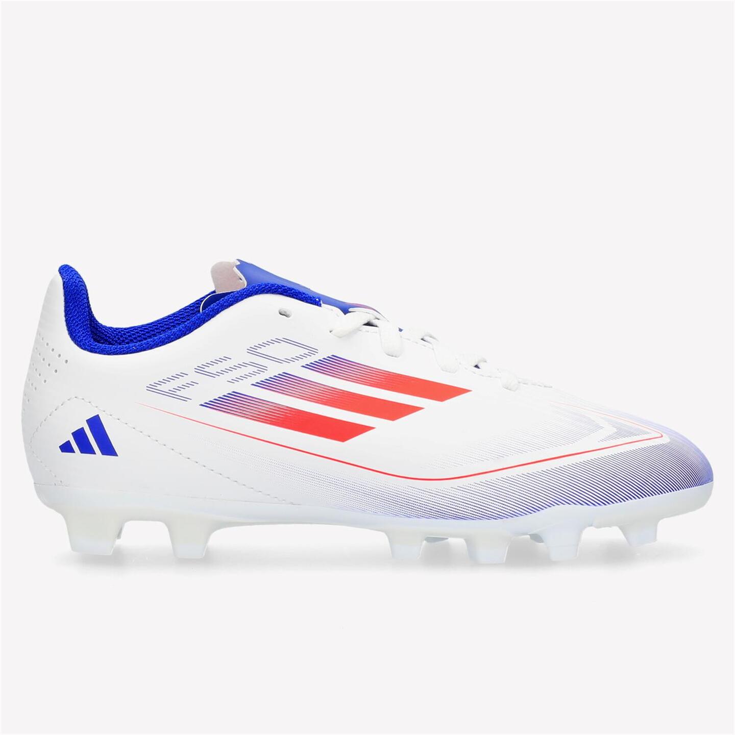 adidas F50 Club Fg - blanco - Botas Fútbol Tacos Niños