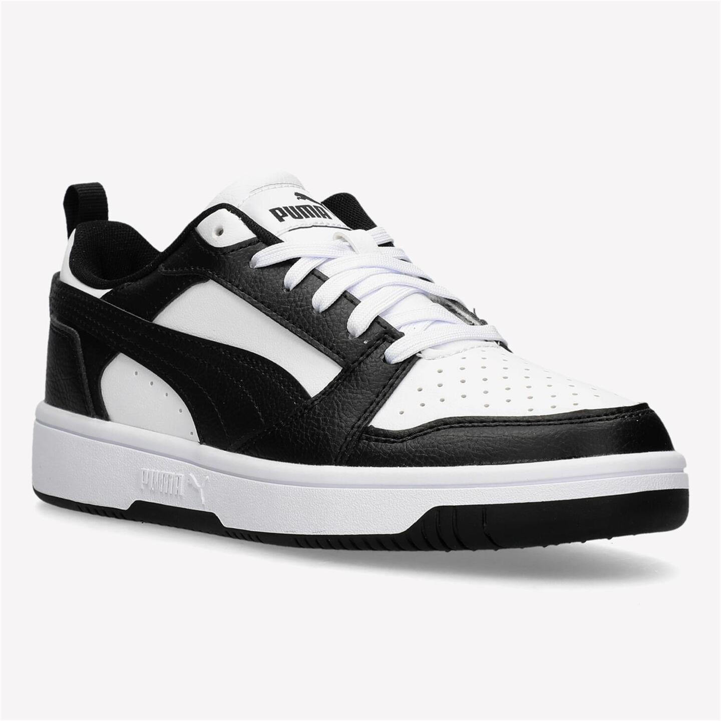 Puma Rebound V6 Lo - blanco - Sapatilhas Rapaz