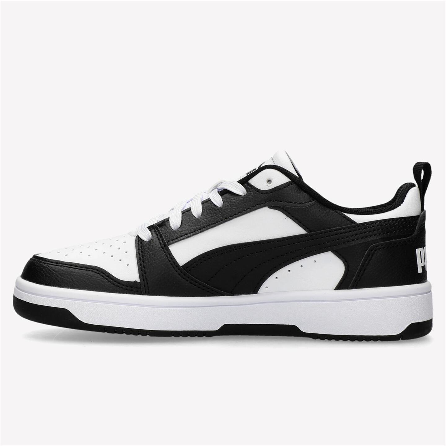 Puma Rebound V6 Lo - blanco - Sapatilhas Rapaz