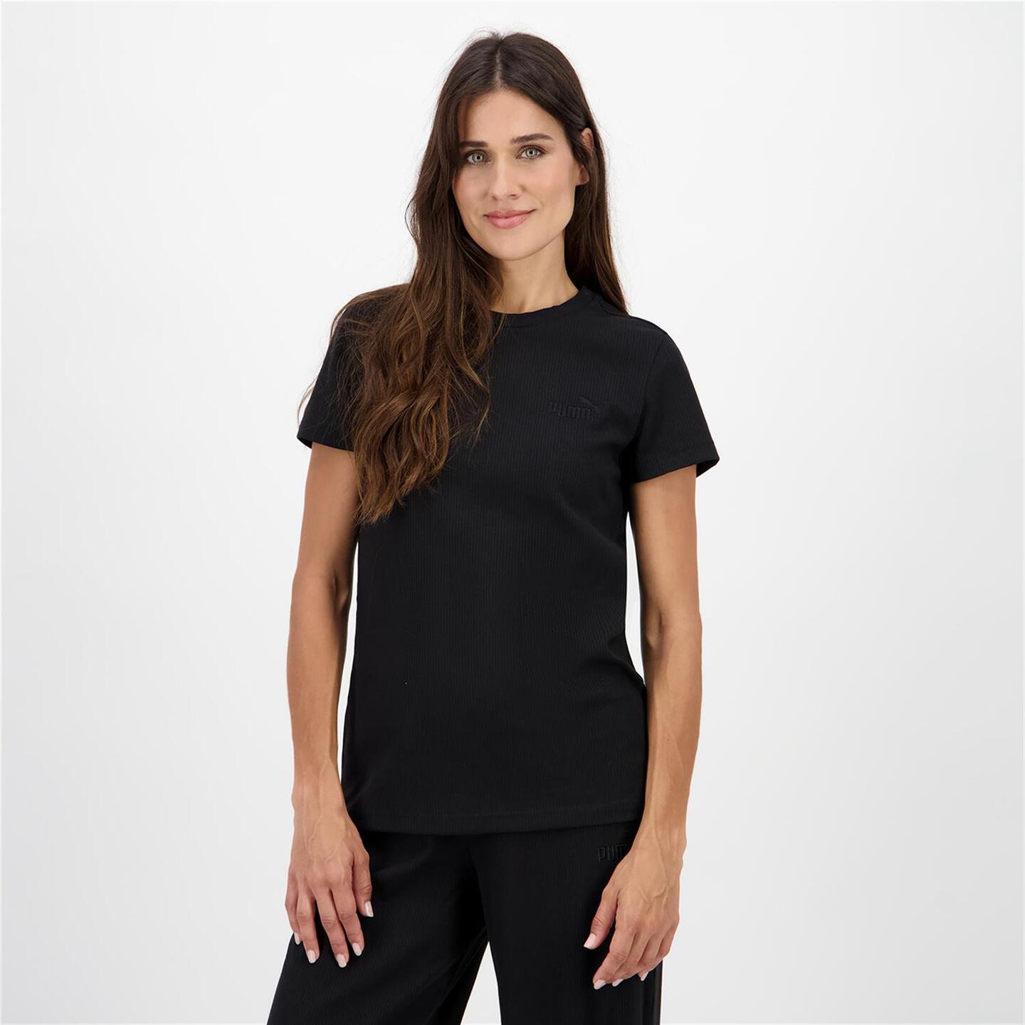 Puma Material - negro - Camiseta Mujer