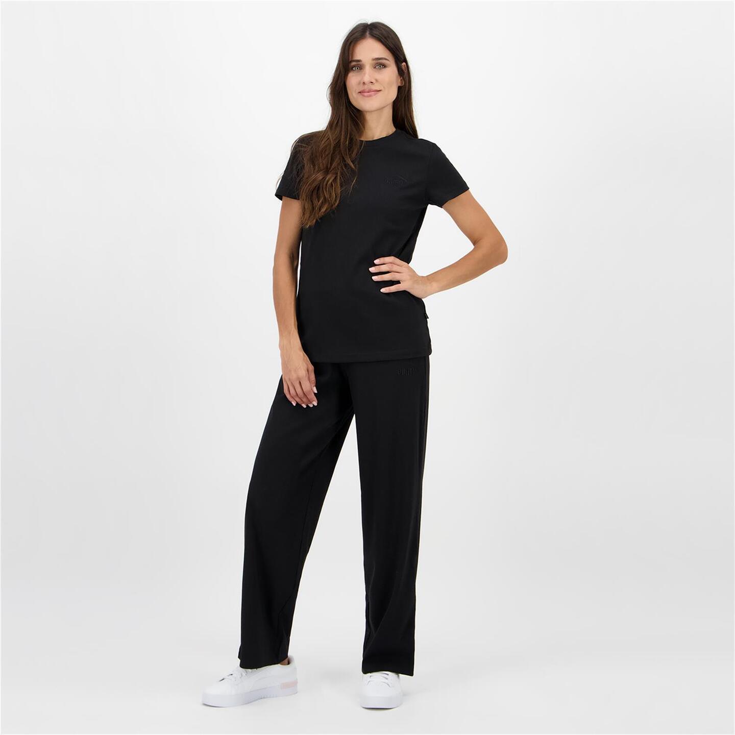 Puma Material - negro - Camiseta Mujer