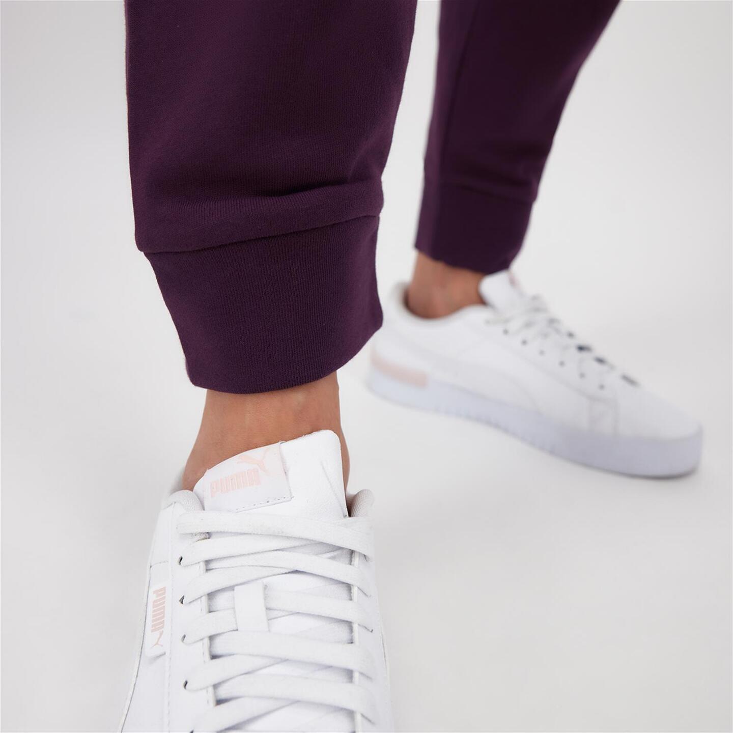 Puma Better Essentials - morado - Calças Punho Mulher