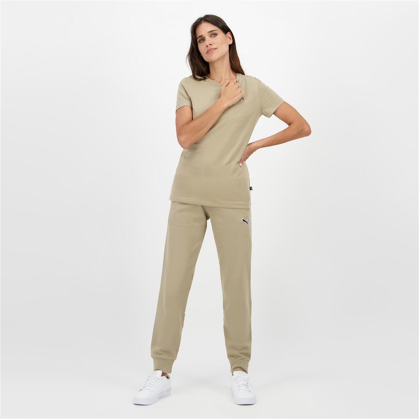 Puma Better Essentials - marron - Calças Punho Mulher