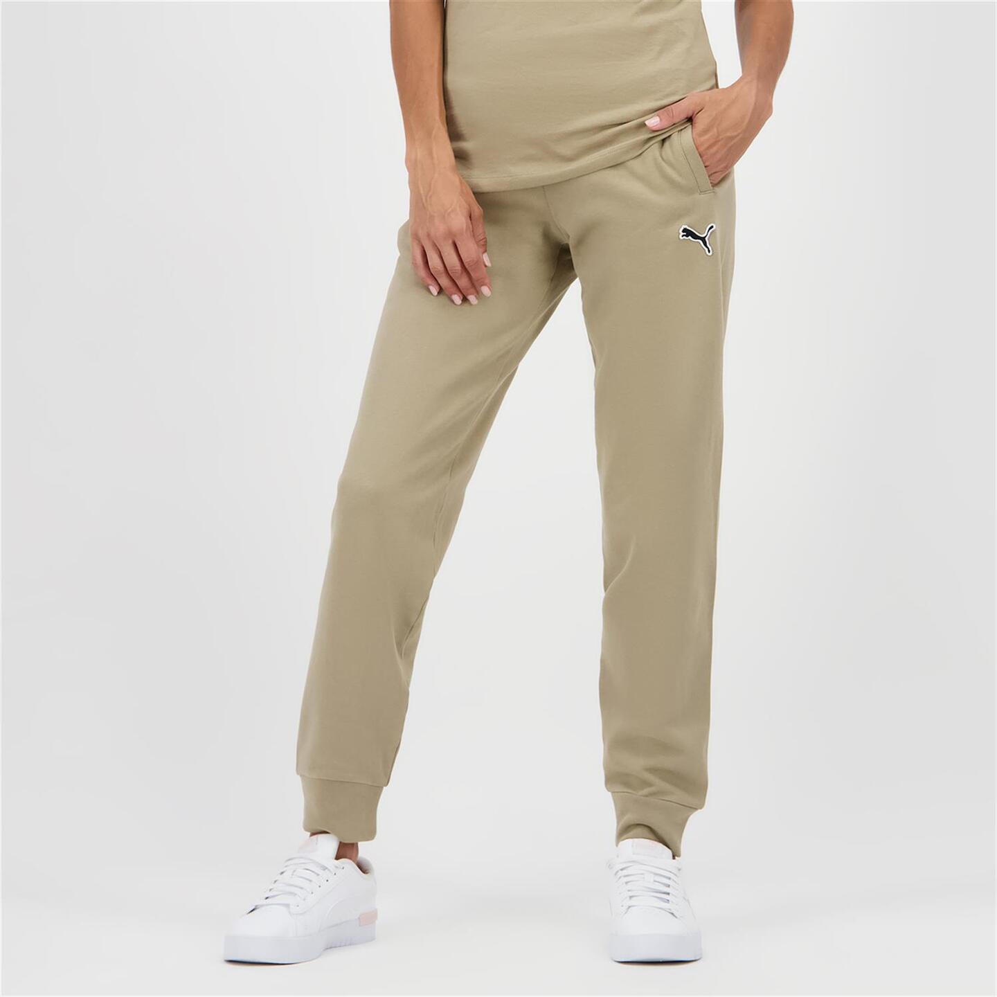 Puma Better Essentials - marron - Calças Punho Mulher