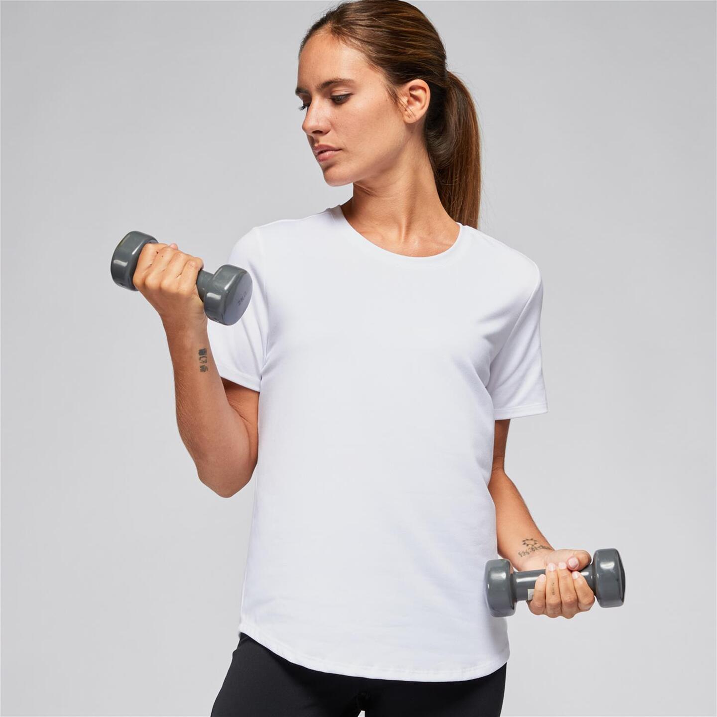 Camiseta Skechers - blanco - Camiseta Mujer