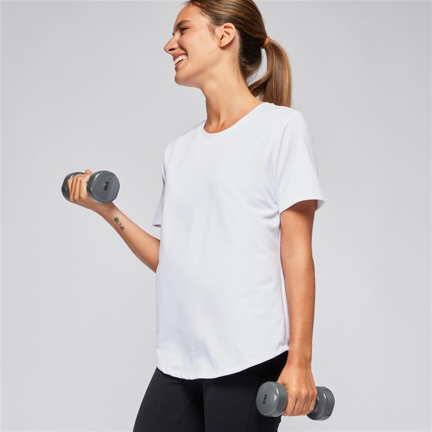 T-shirt Skechers - blanco - T-shirt Mulher