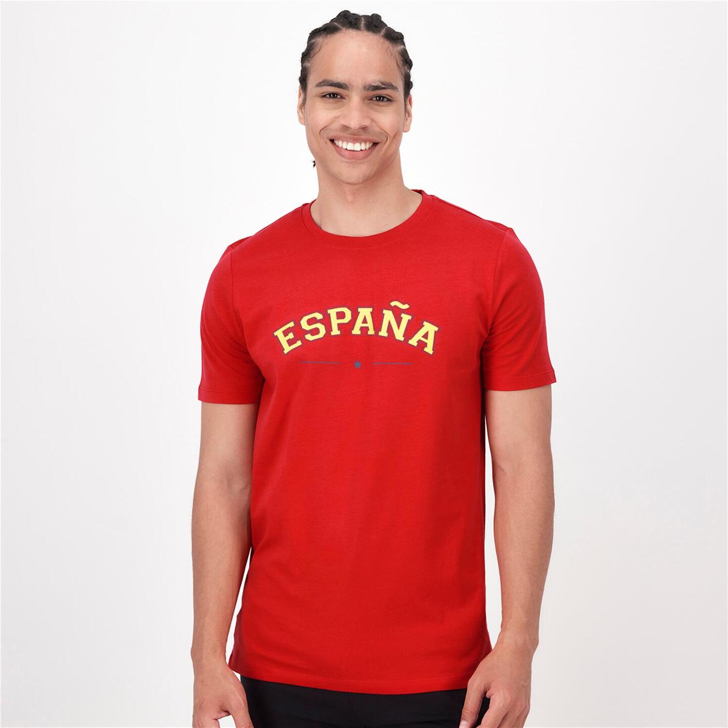 Camiseta España Euro24 - rojo - Camiseta Fútbol Hombre