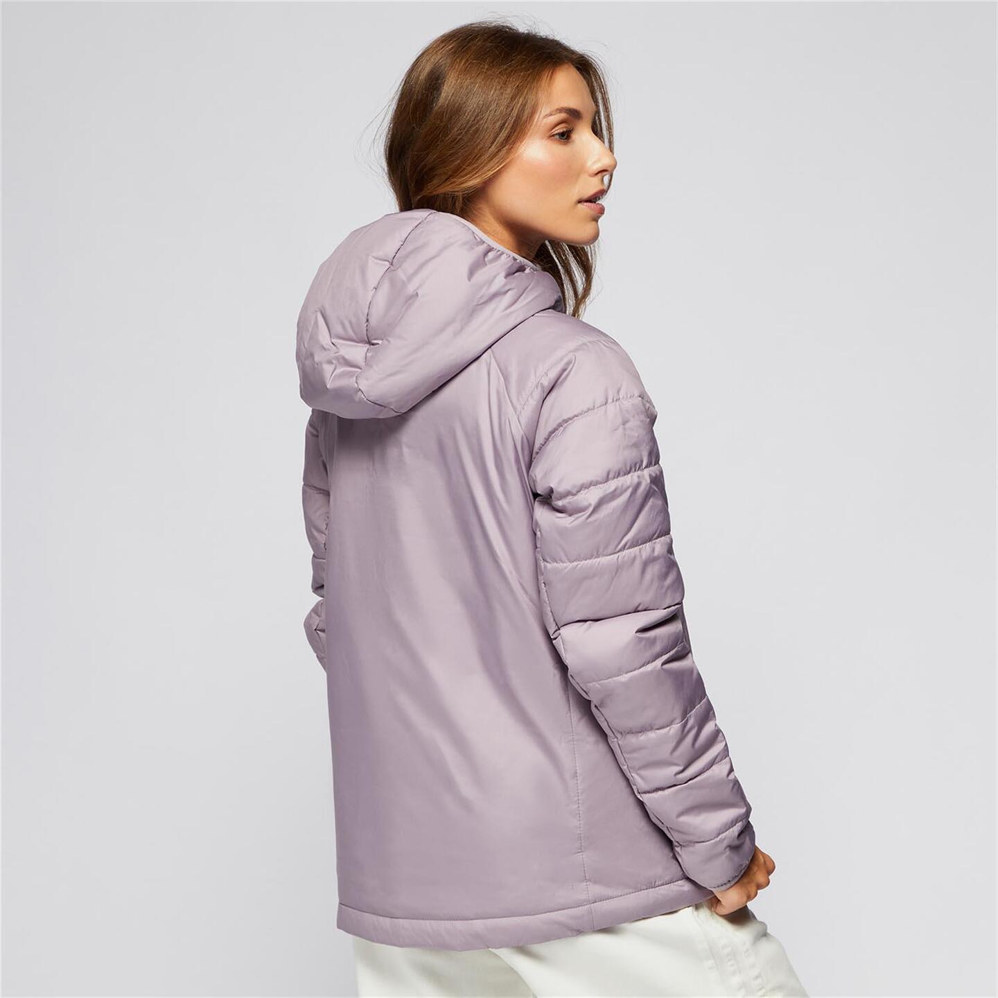 Anorak adidas - morado - Casaco Acolchoado Mulher