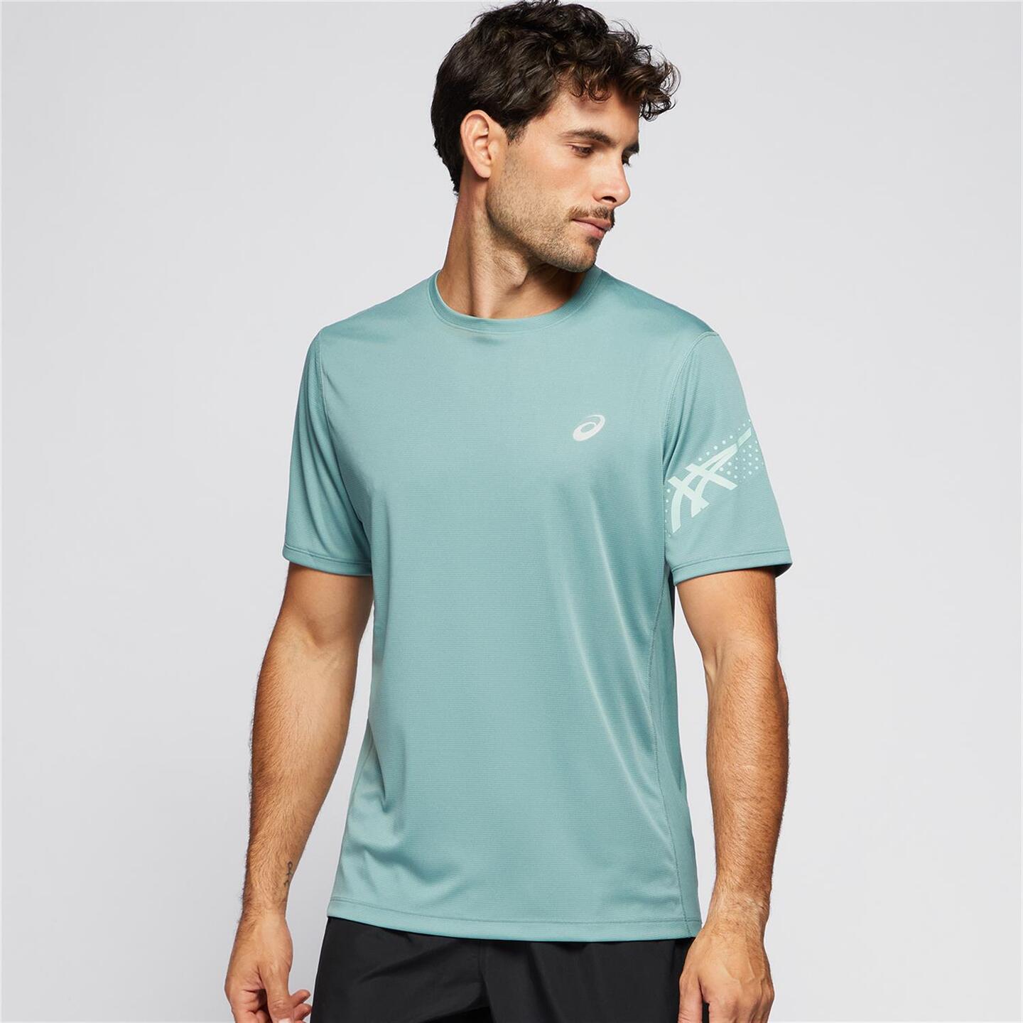 Camisetas asics hombre best sale