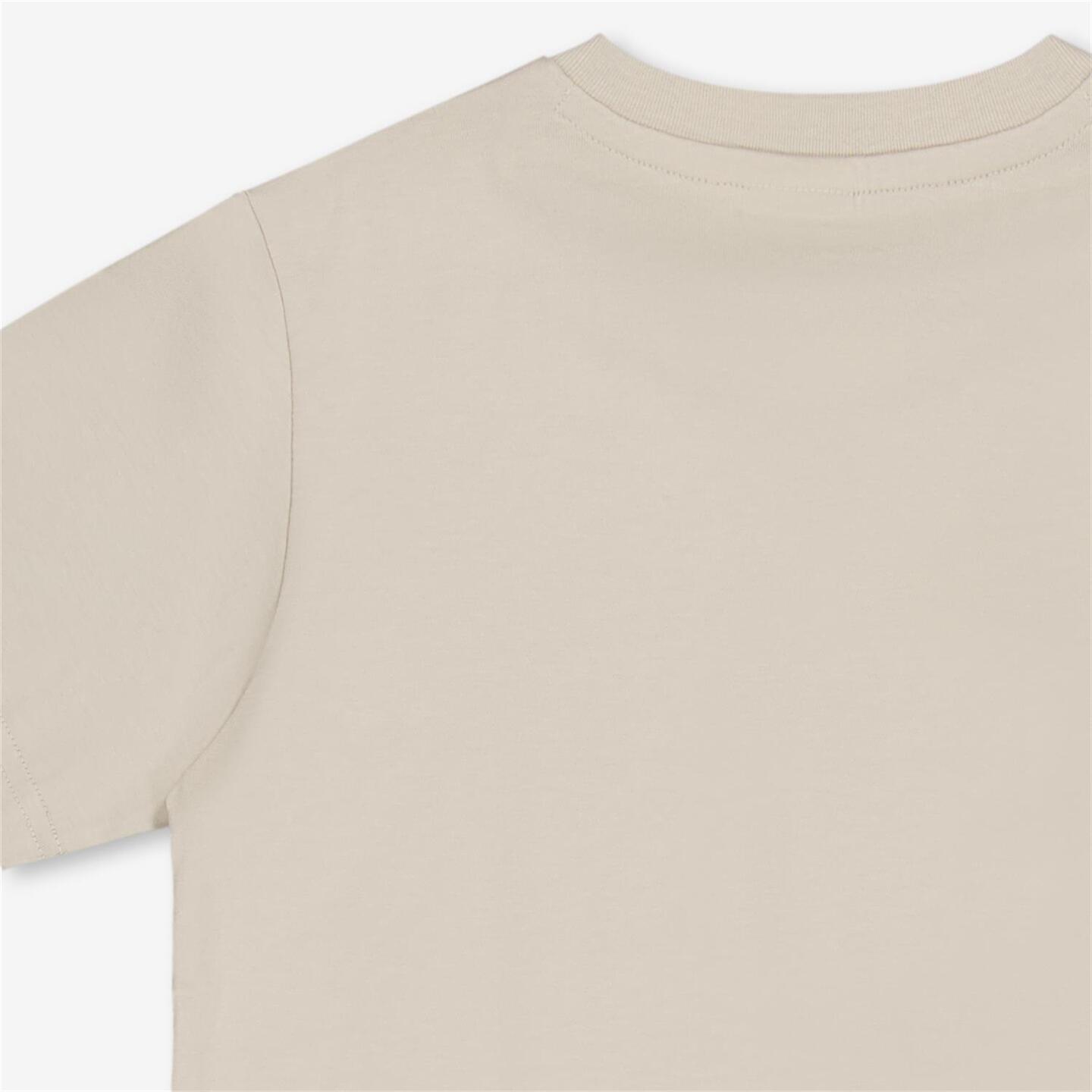 Champion Linear - marron - T-shirt Algodão Rapaz