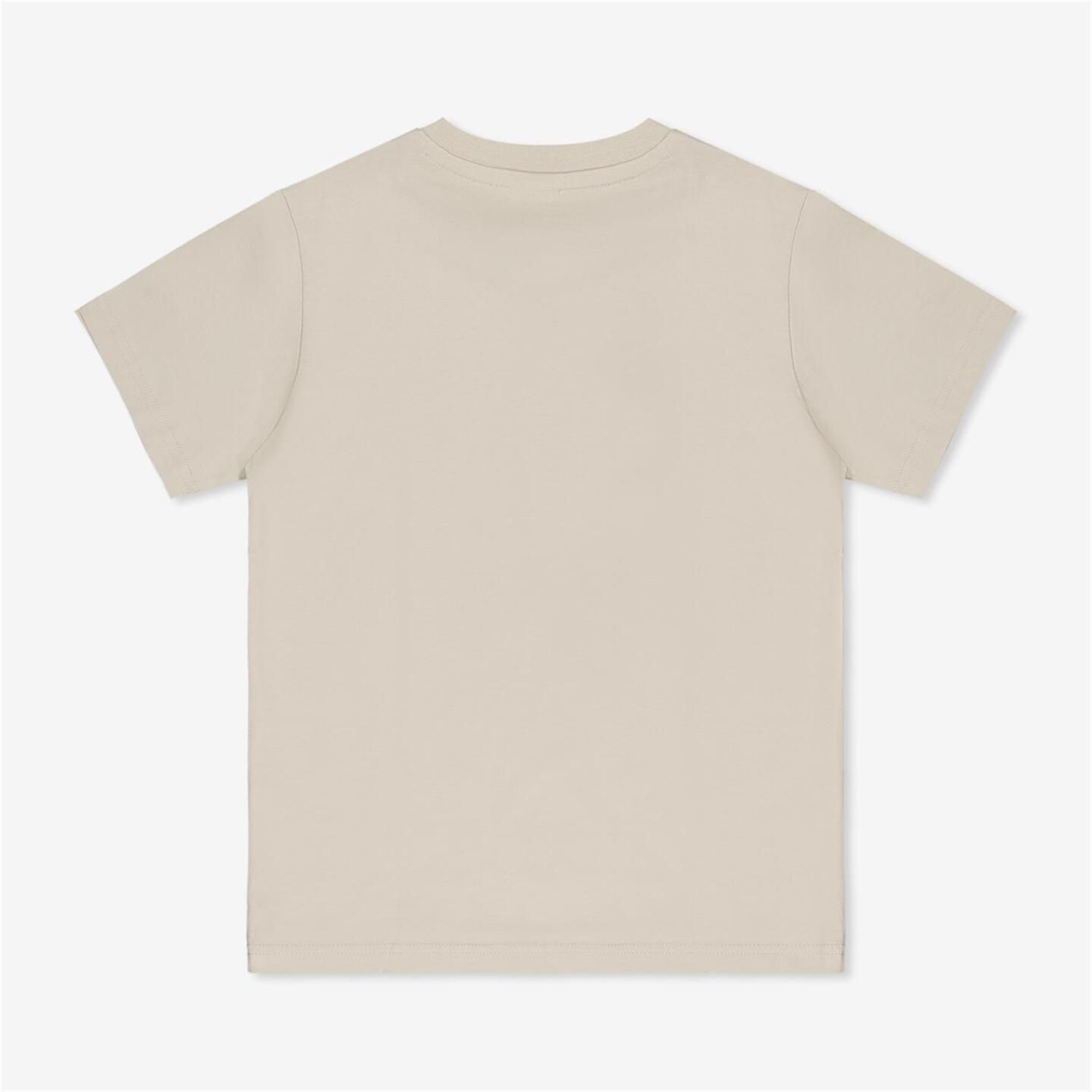 Champion Linear - marron - T-shirt Algodão Rapaz