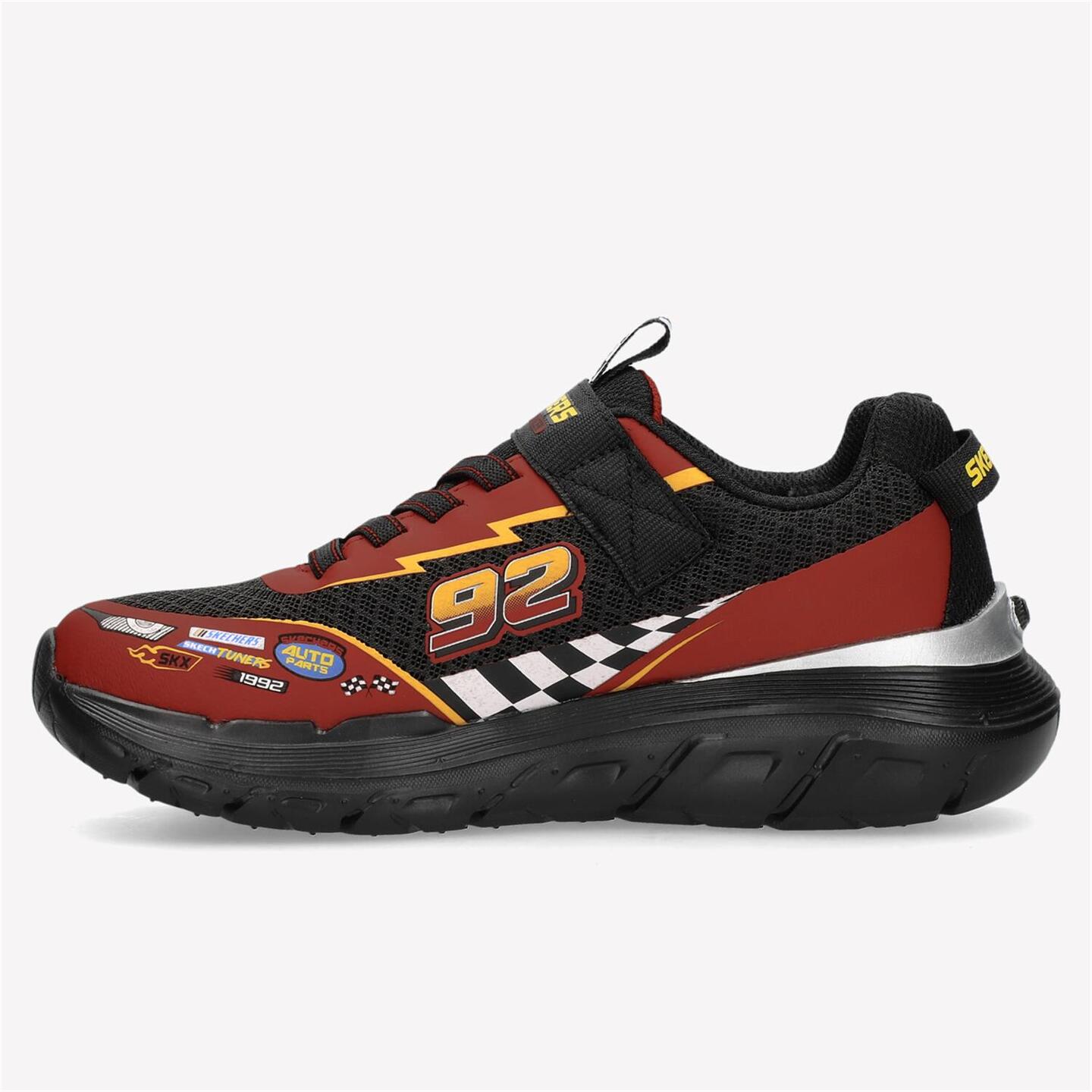 Skechers Skech Tracks - rojo - Zapatillas Velcro Niño