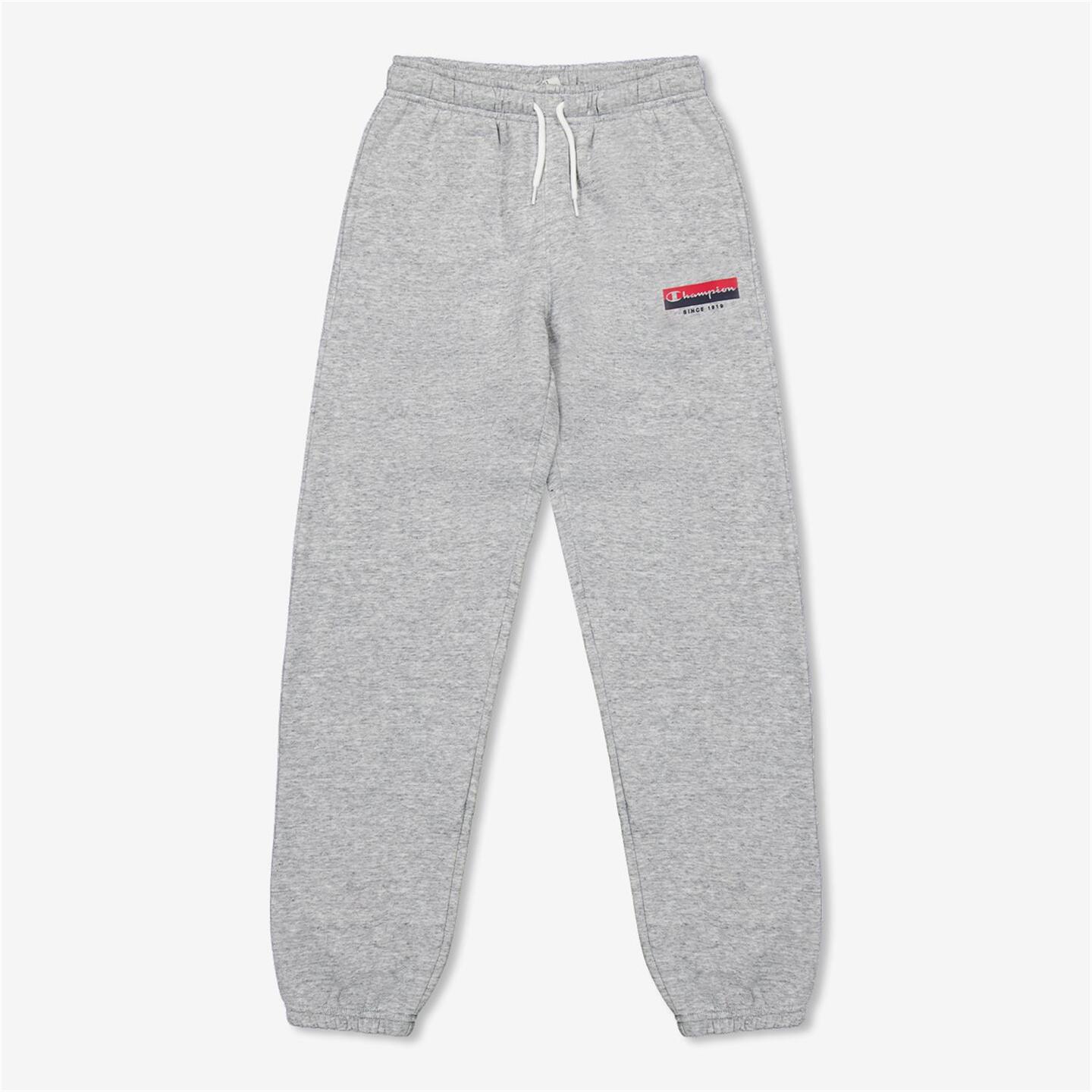 Pantalon Chandal Champion Gris Pantalon Puno Nino Sprinter