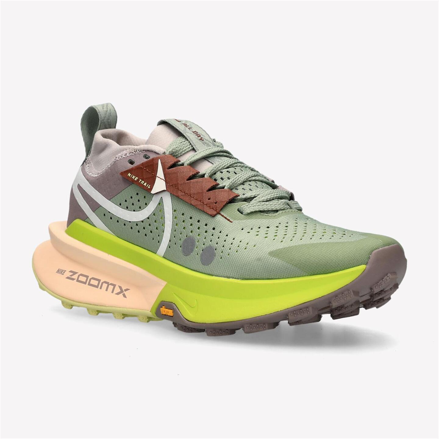 Nike Zegama - verde - Sapatilhas Trail Mulher