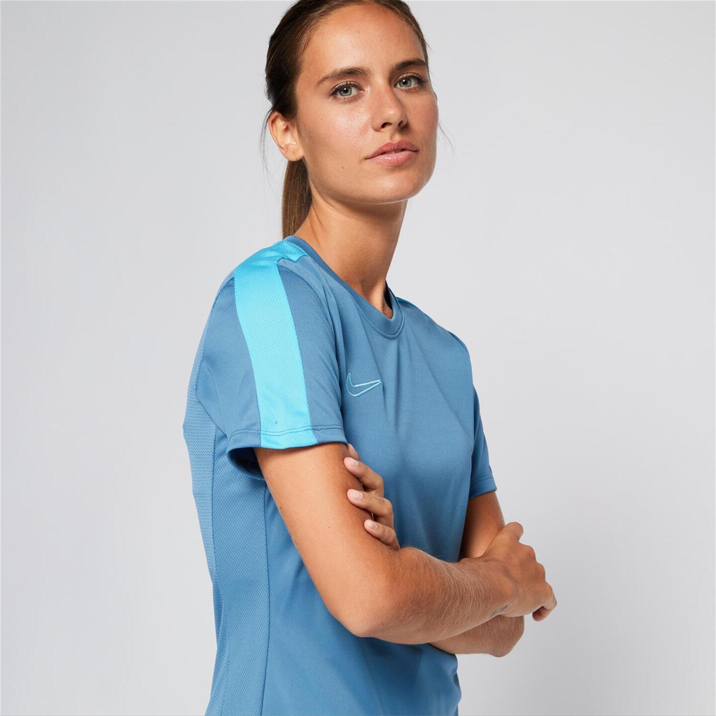 Nike Academy 23 - azul - T-shirt Futebol Mulher