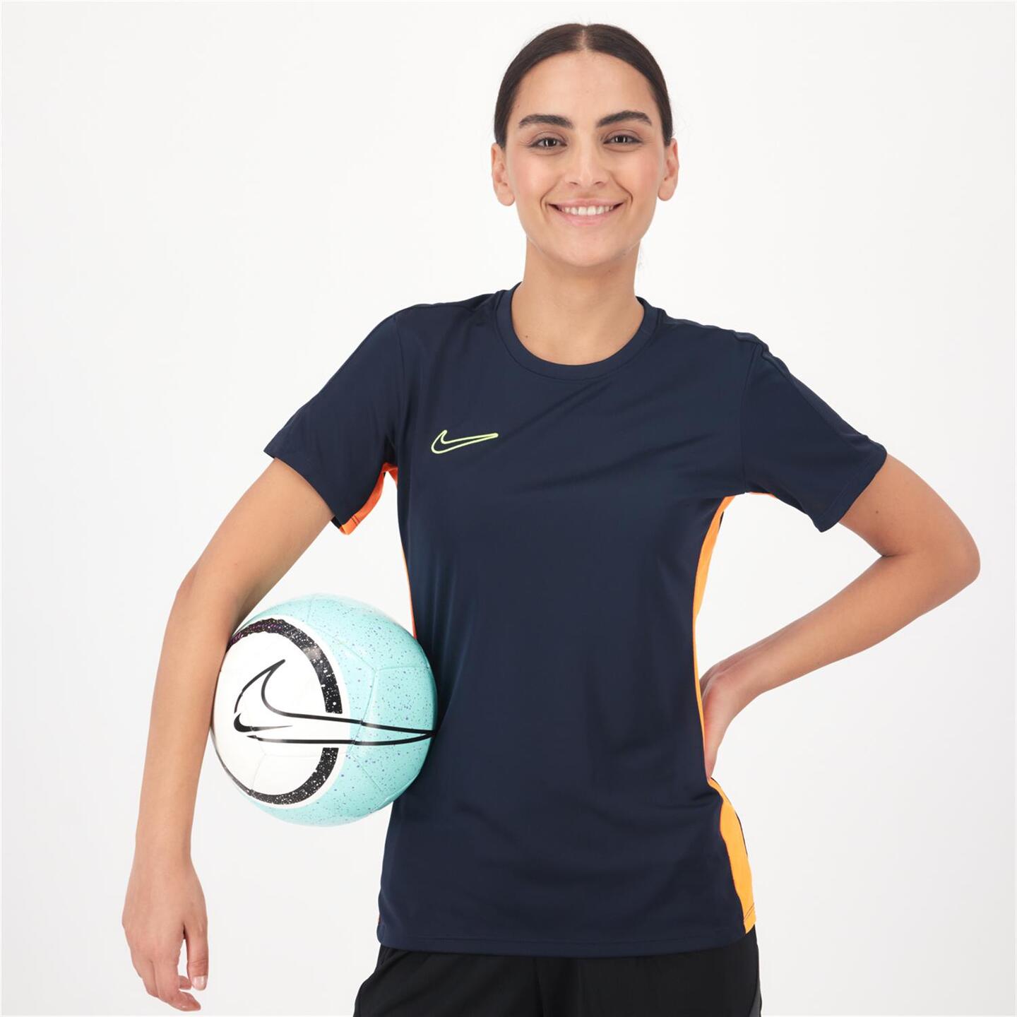 Nike Academy 23 - azul - T-shirt Futebol Mulher