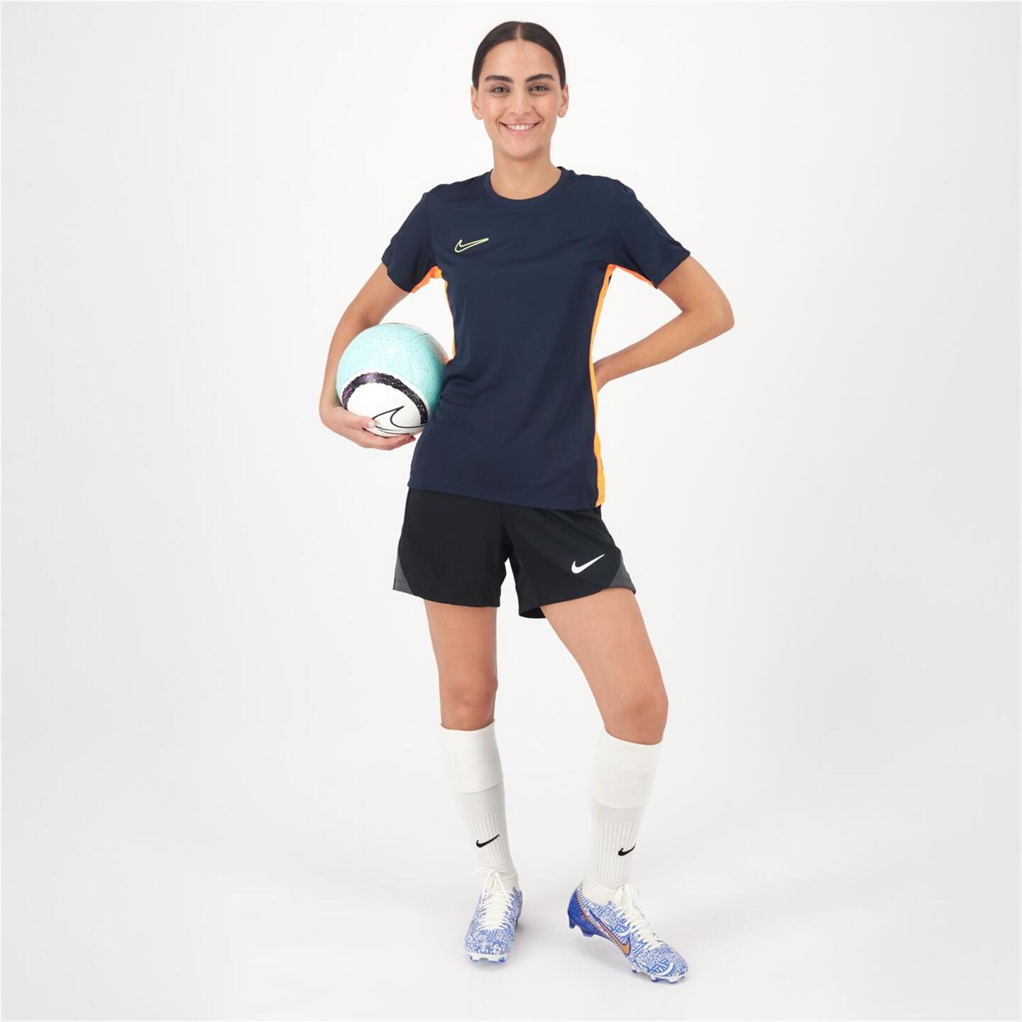 Nike Academy 23 - azul - T-shirt Futebol Mulher