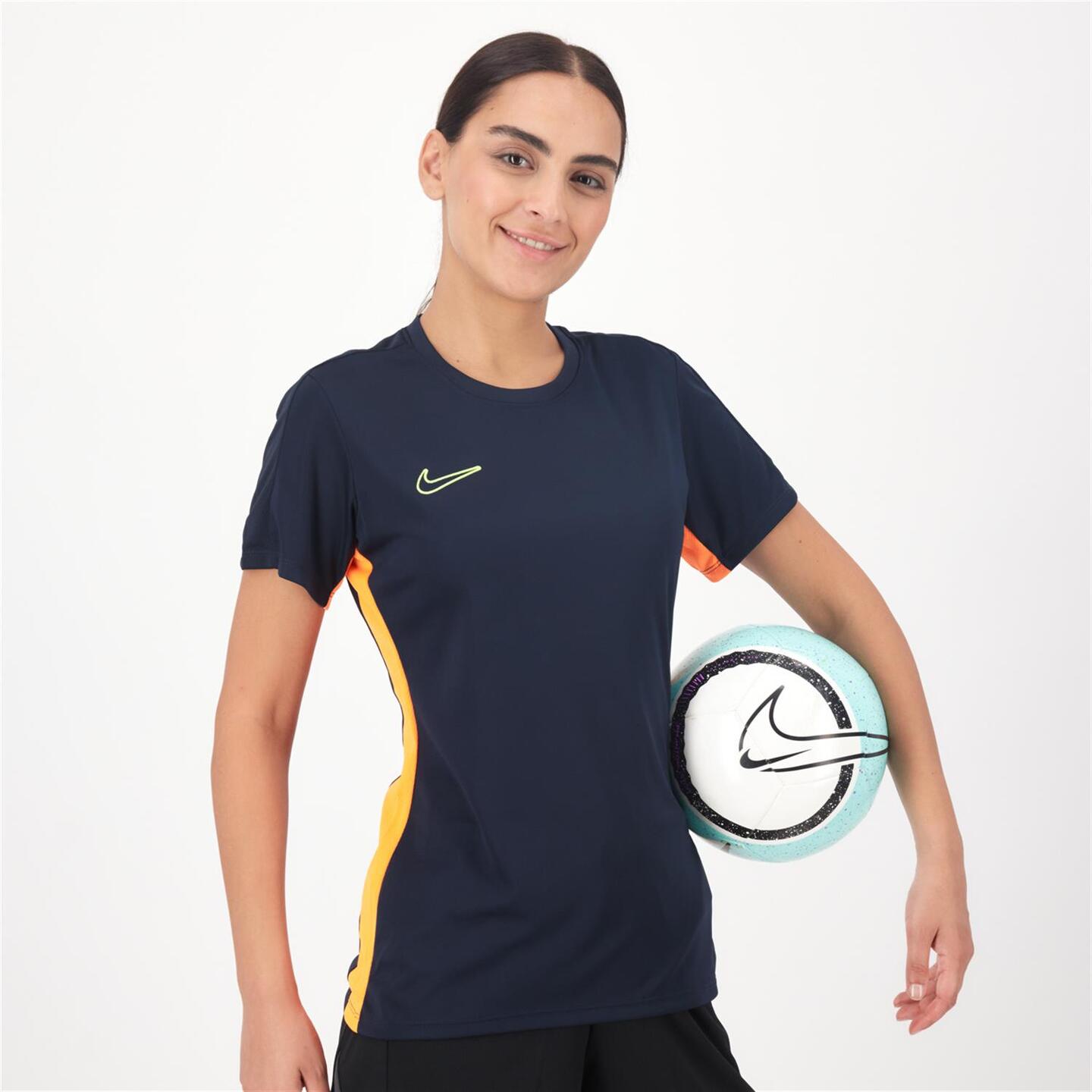 Nike Academy 23 - azul - T-shirt Futebol Mulher