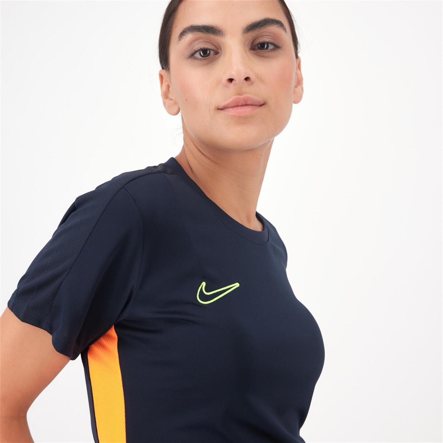 Nike Academy 23 - azul - T-shirt Futebol Mulher