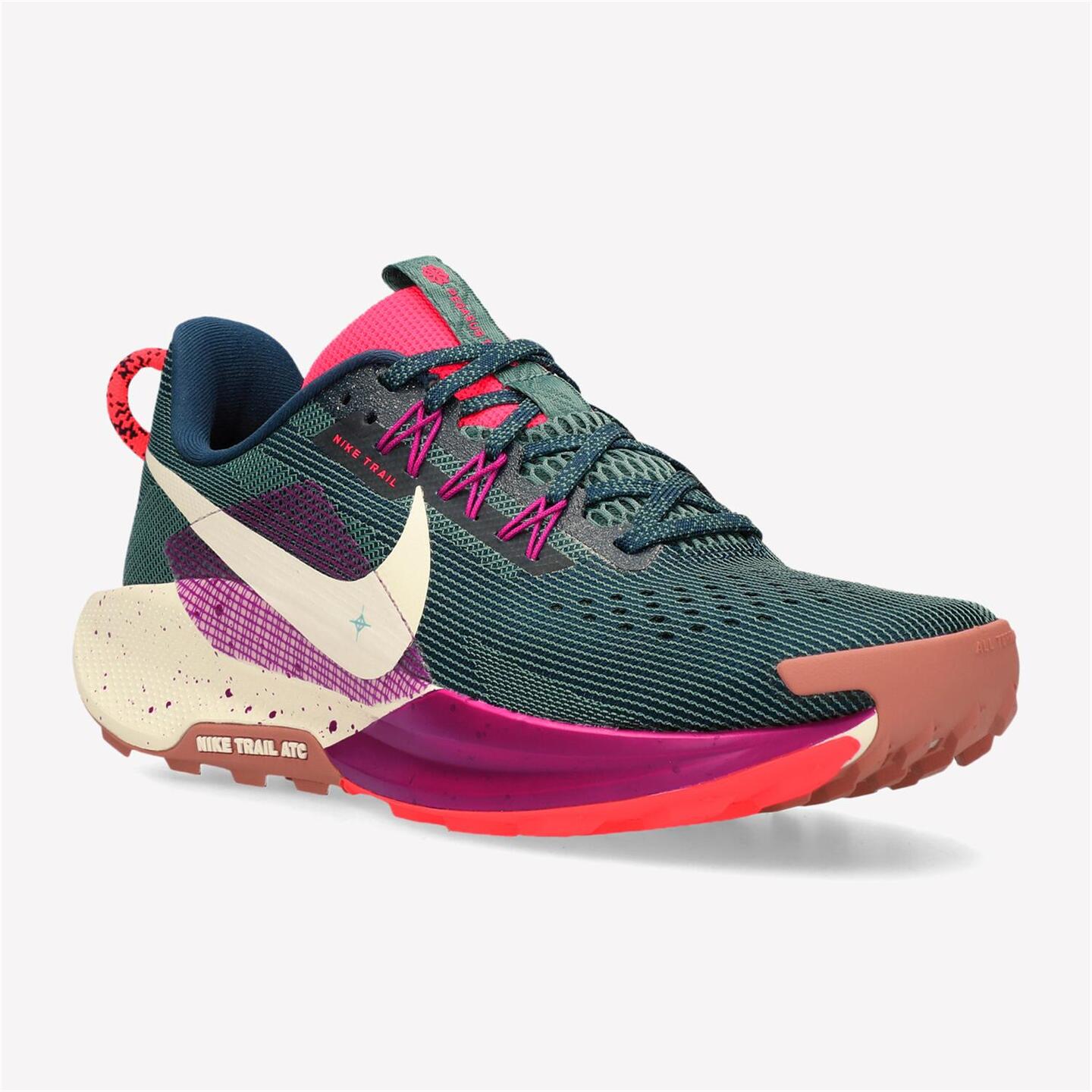 Nike Pegasus Trail 5 - verde - Sapatilhas Trail Homem