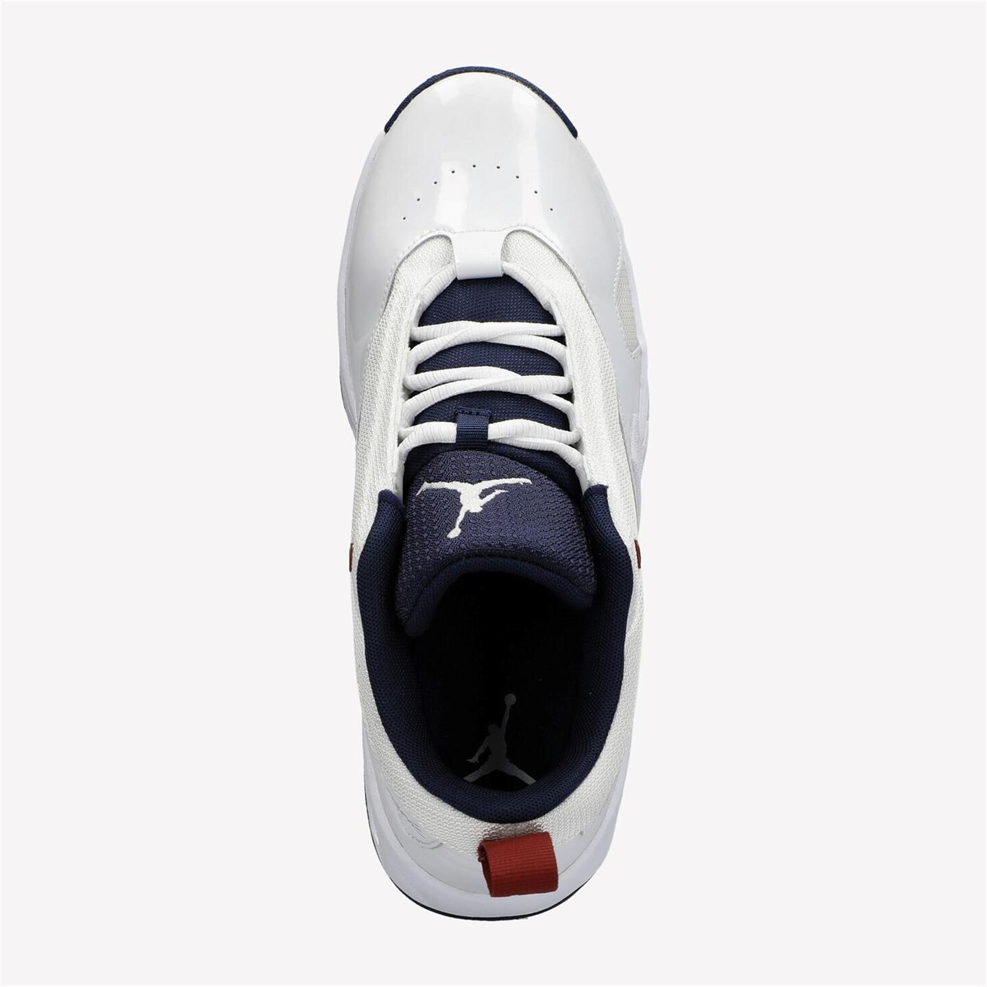 Jordan Max Aura - blanco - Sapatilhas Basquetebol Homem