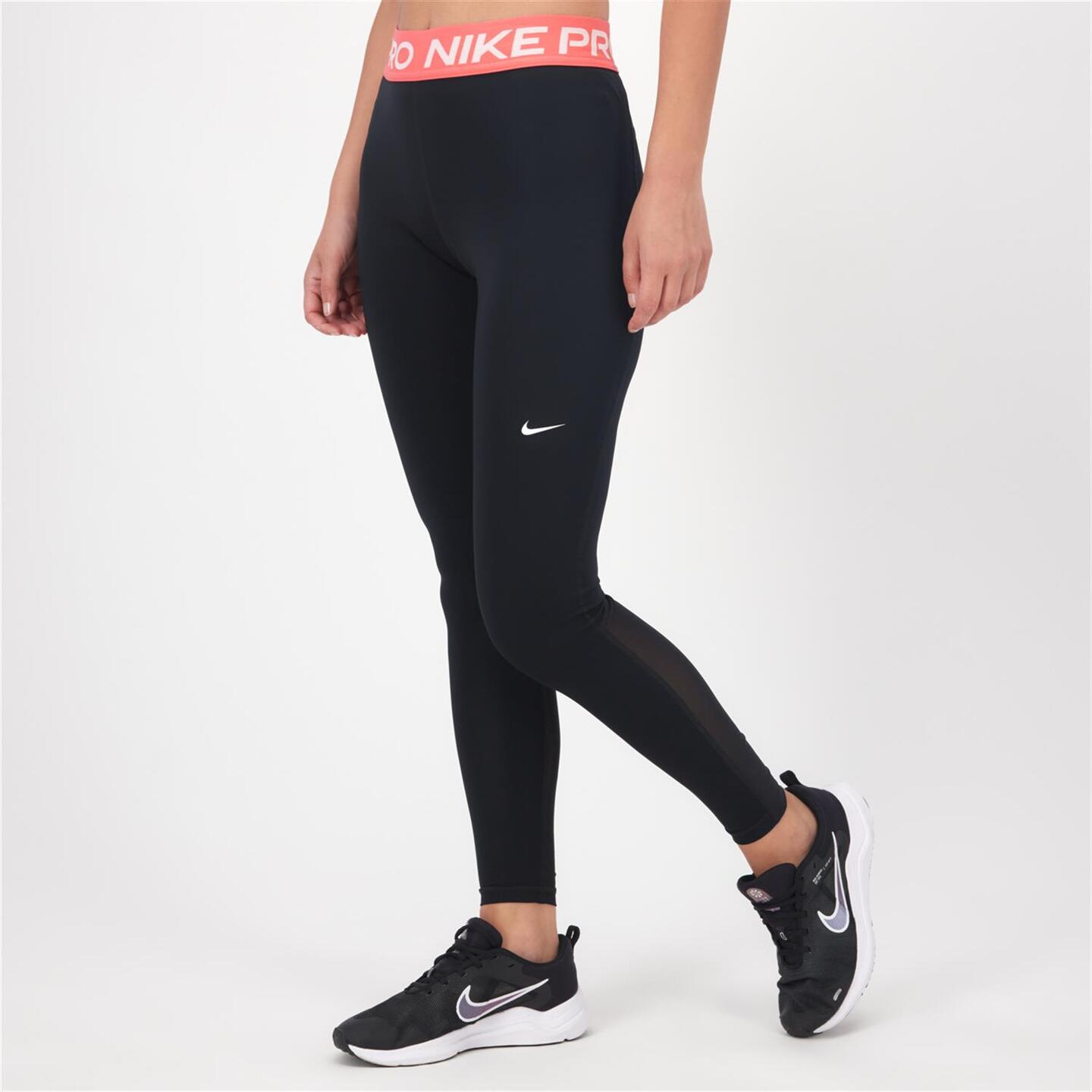 Nike Pro 365 - negro - Mallas Largas Mujer