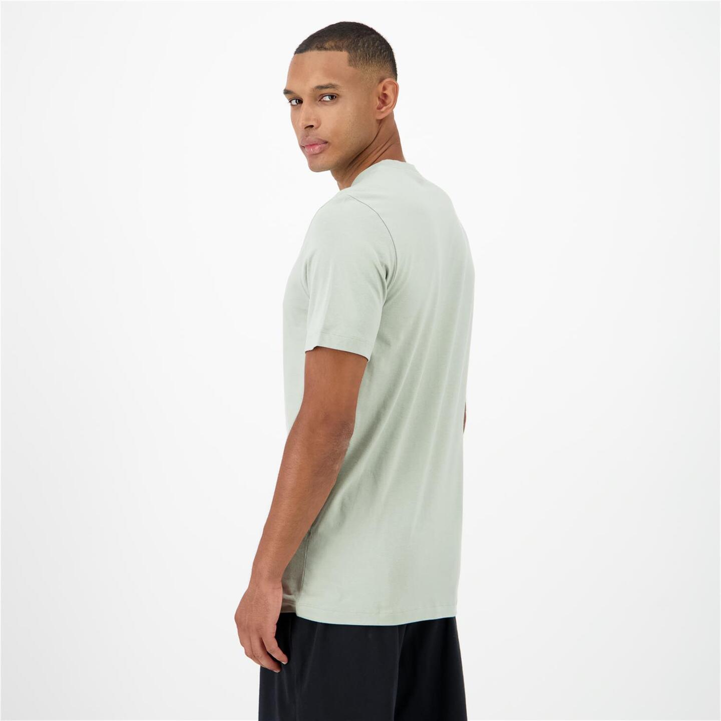 Nike Club - verde - Camiseta Algodón Hombre