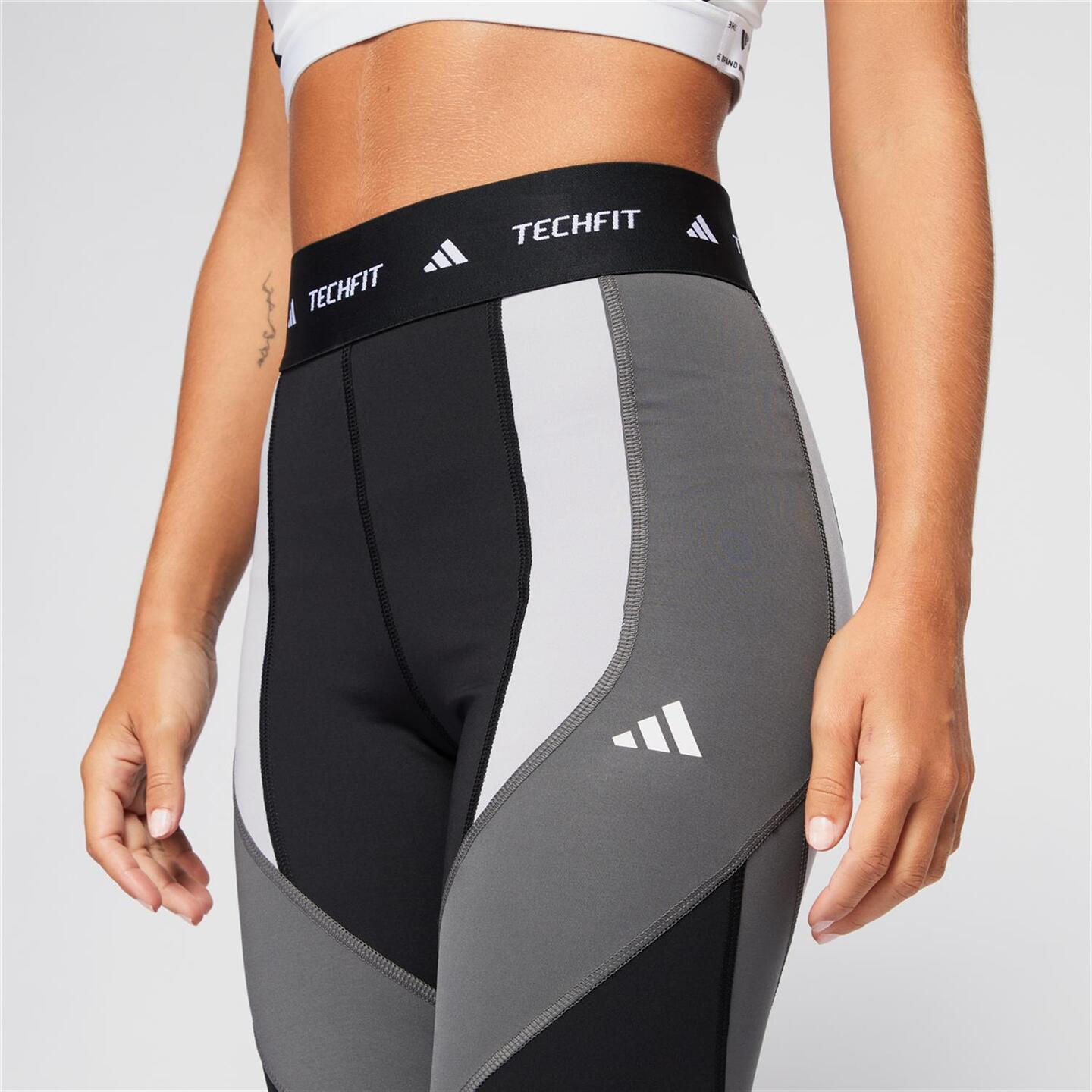 Leggings adidas - negro - Leggings 7/8 Mulher