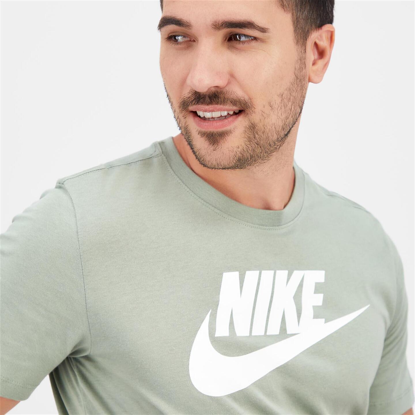 Nike Nsw  Swoosh - verde - T-shirt Algodão Homem