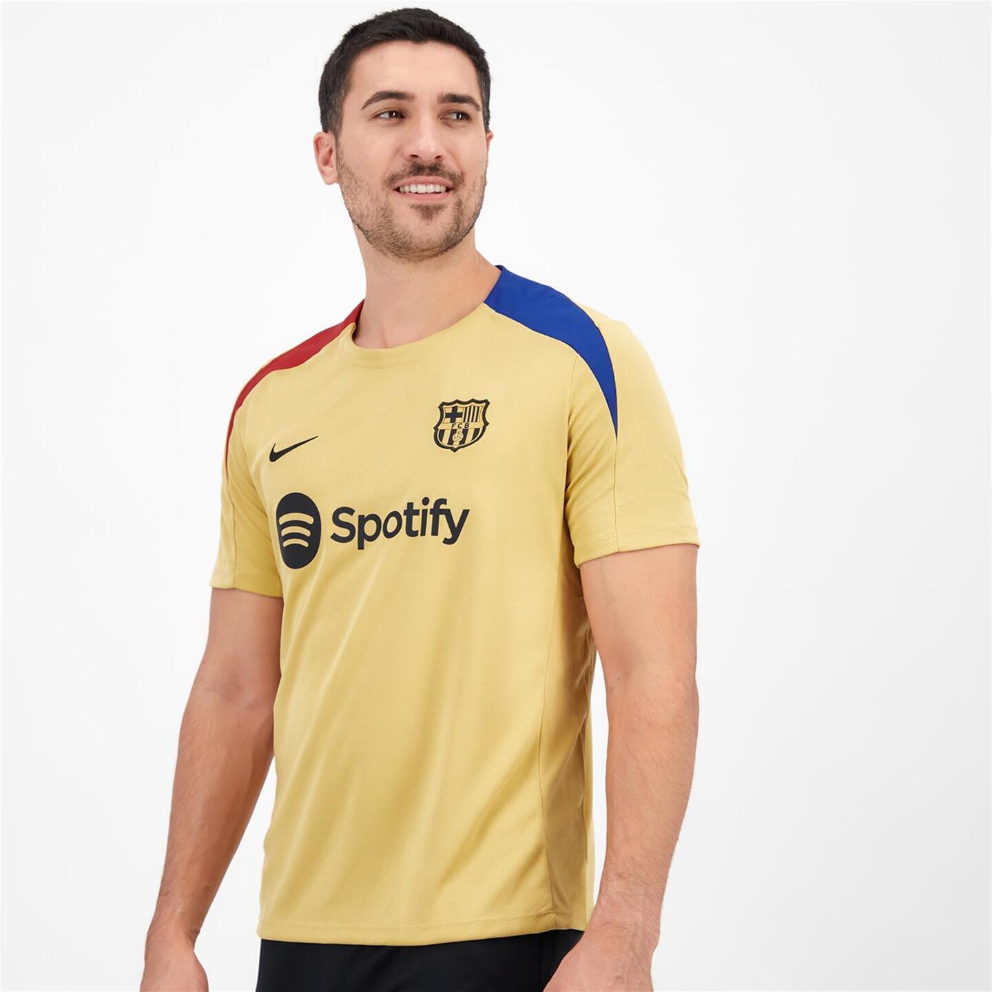 Camiseta Fc Barcelona Entreno 24/25 - amarillo - Camiseta Hombre