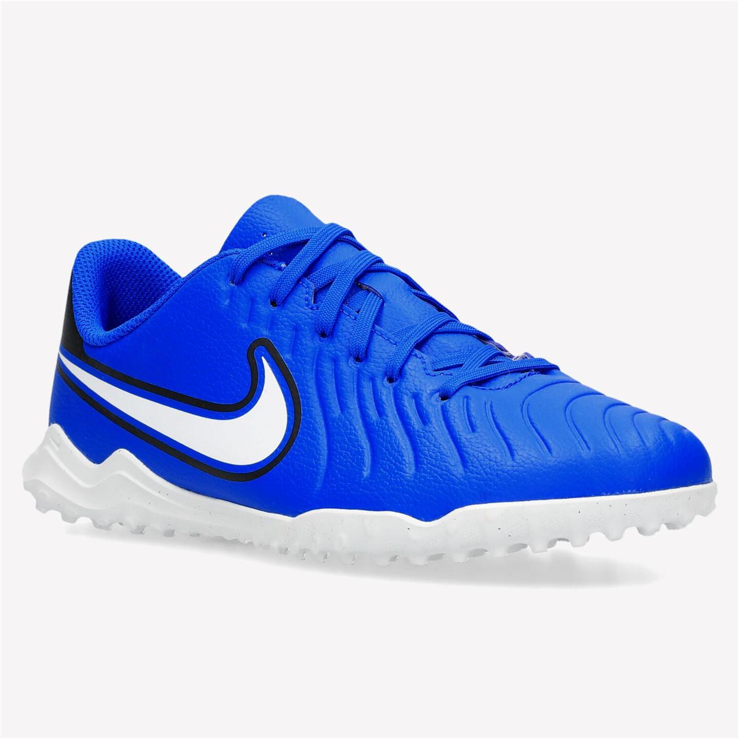 Nike Tiempo Club - azul - Zapatillas Fútbol Turf Junior