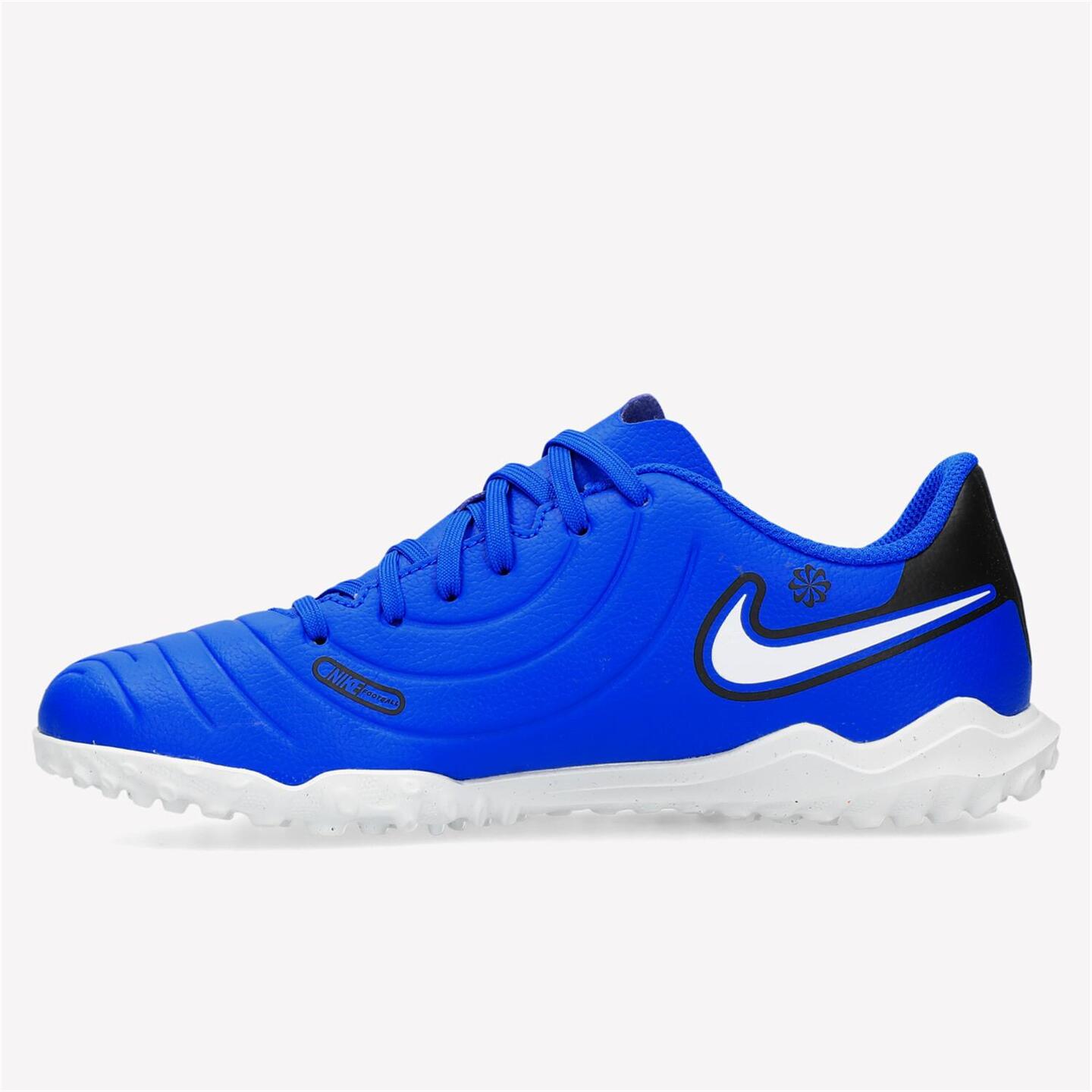 Nike Tiempo Club - azul - Zapatillas Fútbol Turf Junior