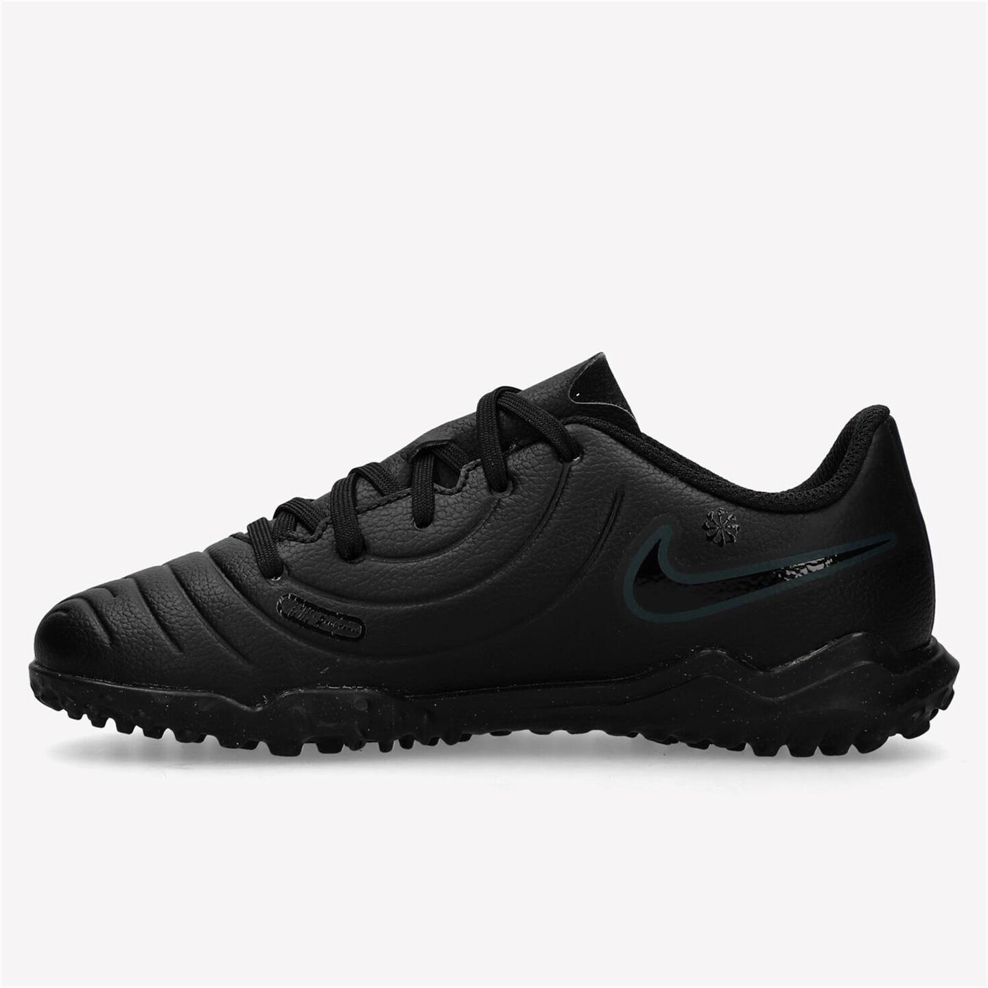 Nike Tiempo Club - negro - Chuteiras Turf Criança